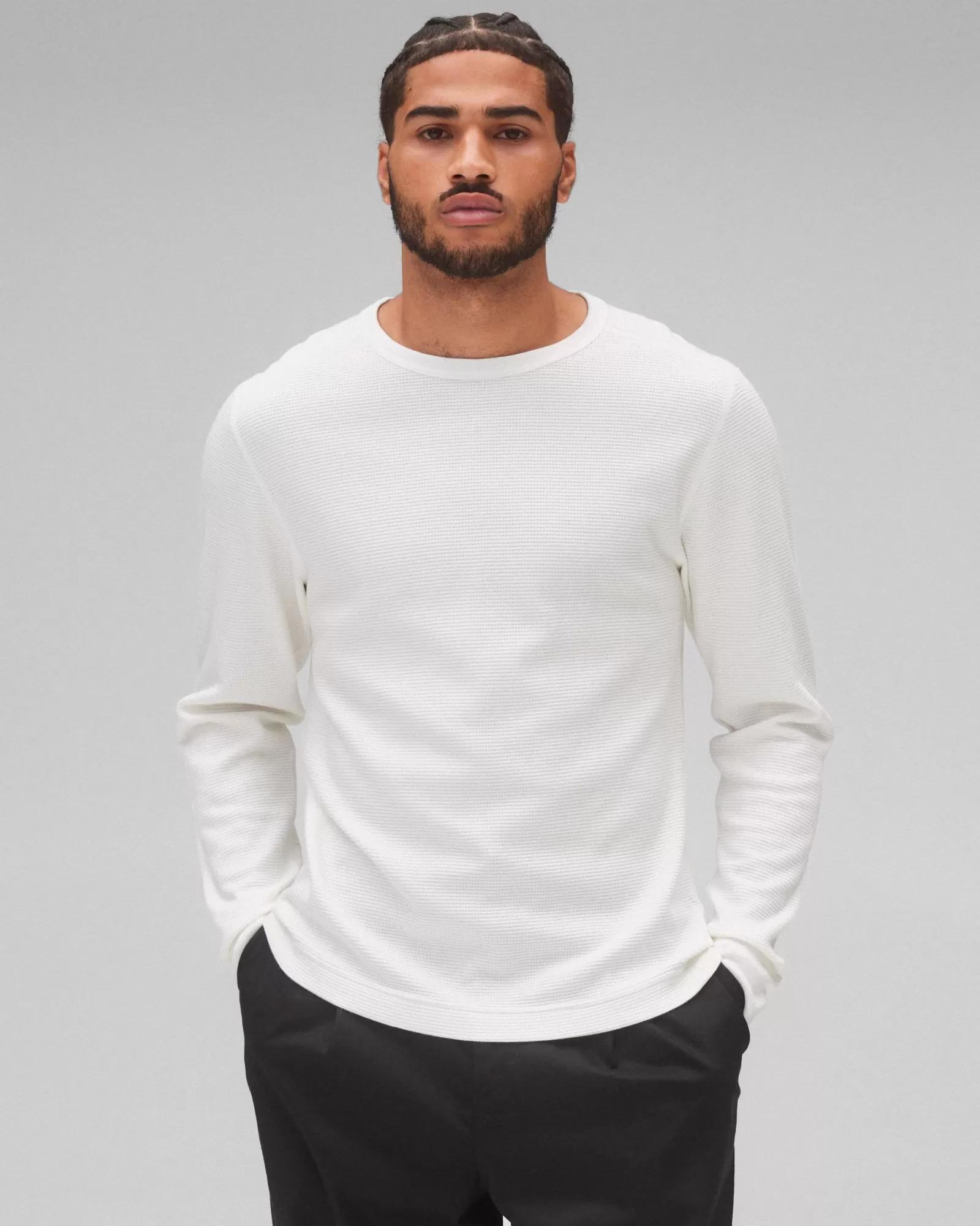 Reigning Champ Lightweight Waffle Long Sleeve