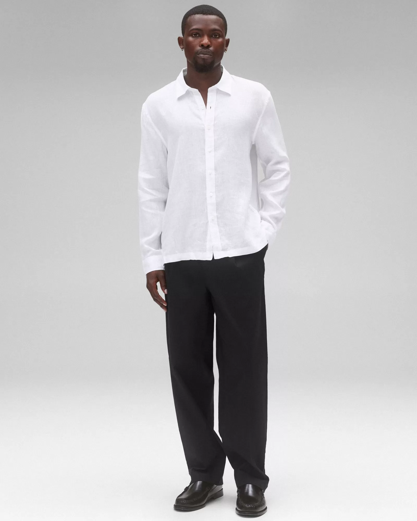 Reigning Champ Linen Palermo Shirt