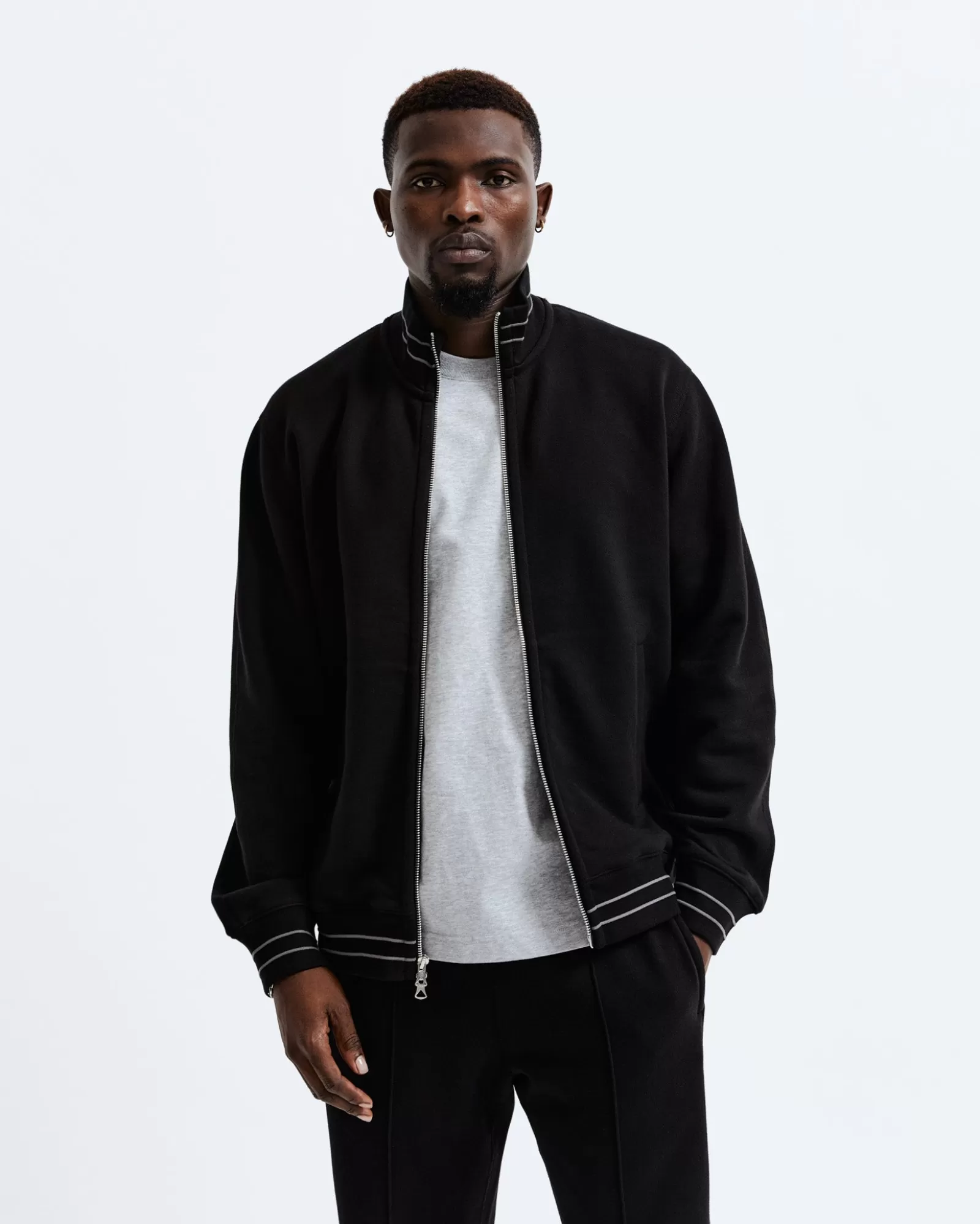 Reigning Champ Midweight Fleece Track Jacket