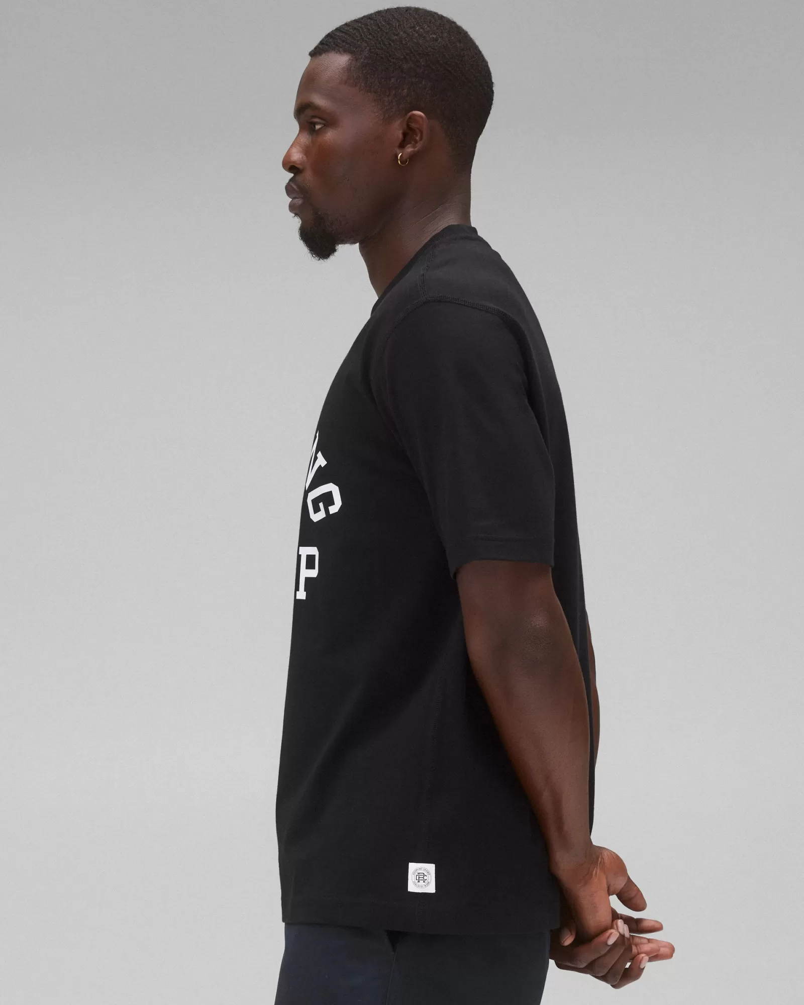 Reigning Champ Midweight Jersey Arch Logo T-Shirt