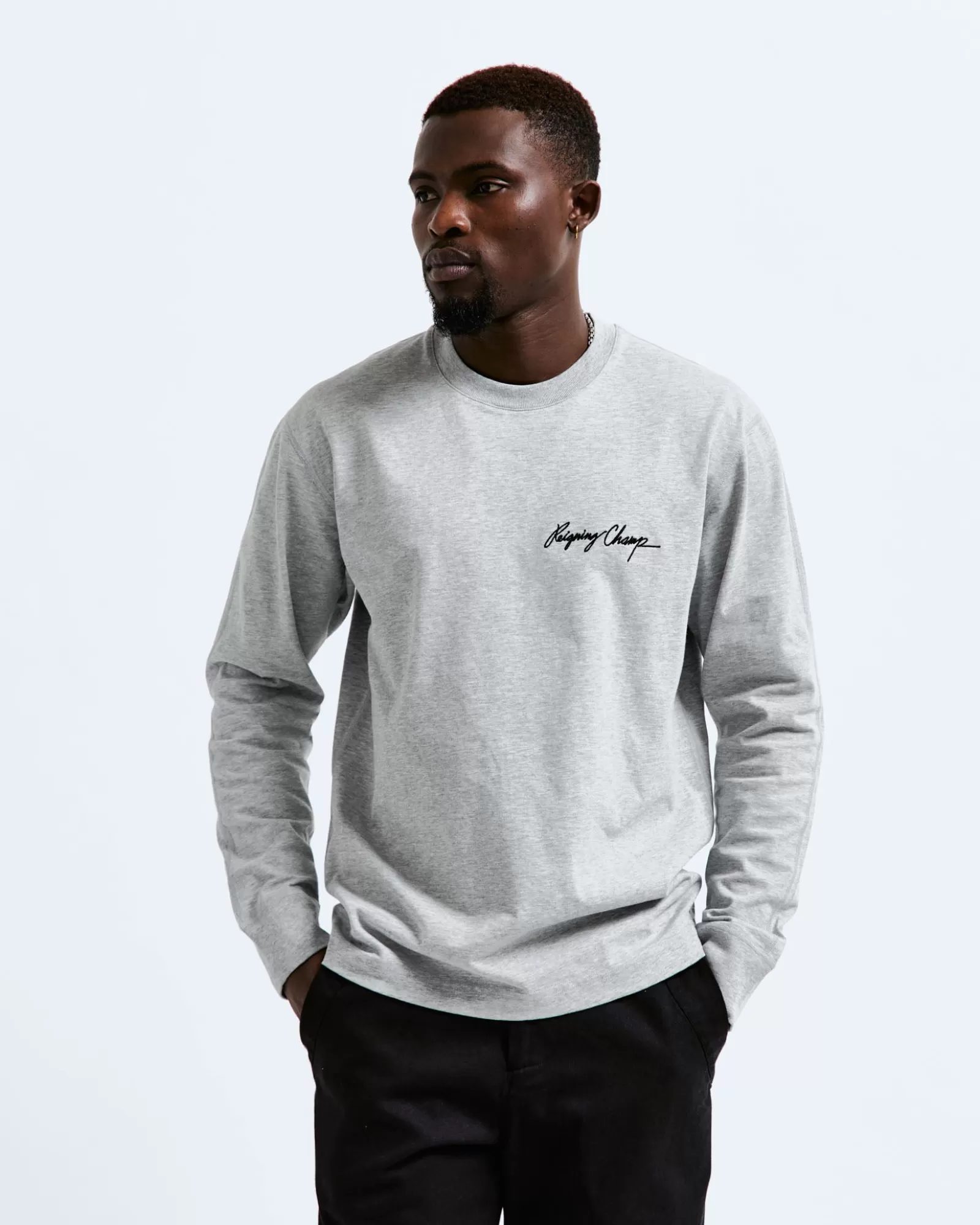 Reigning Champ Midweight Jersey Autograph Long Sleeve