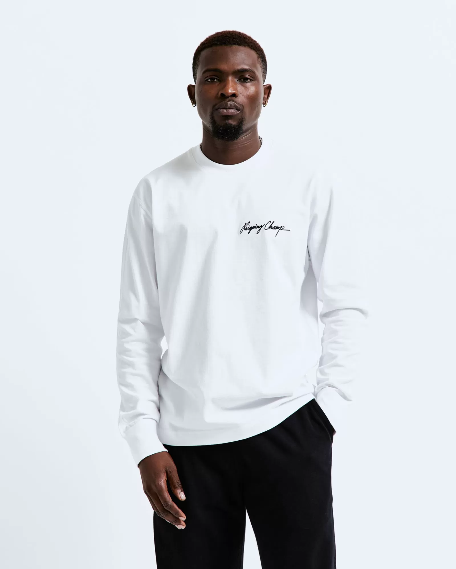 Reigning Champ Midweight Jersey Autograph Long Sleeve