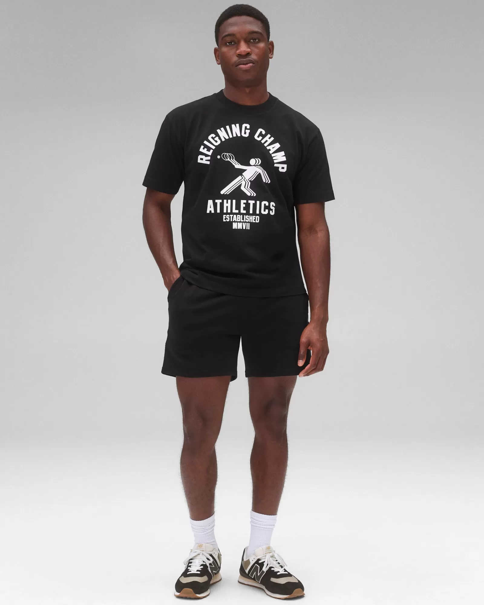 Reigning Champ Midweight Jersey Pictogram T-Shirt