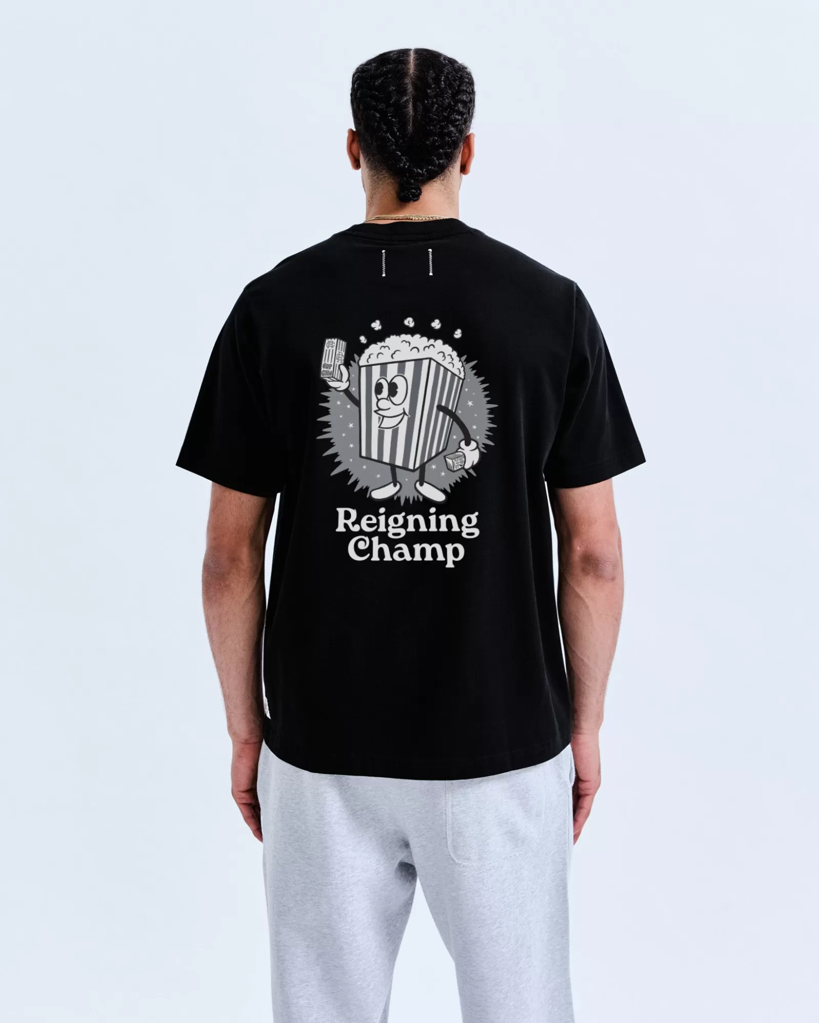 Reigning Champ Midweight Jersey Popcorn T-Shirt