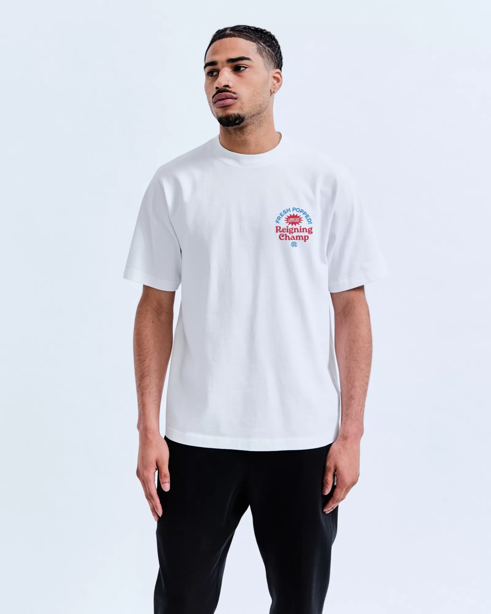 Reigning Champ Midweight Jersey Popcorn T-Shirt