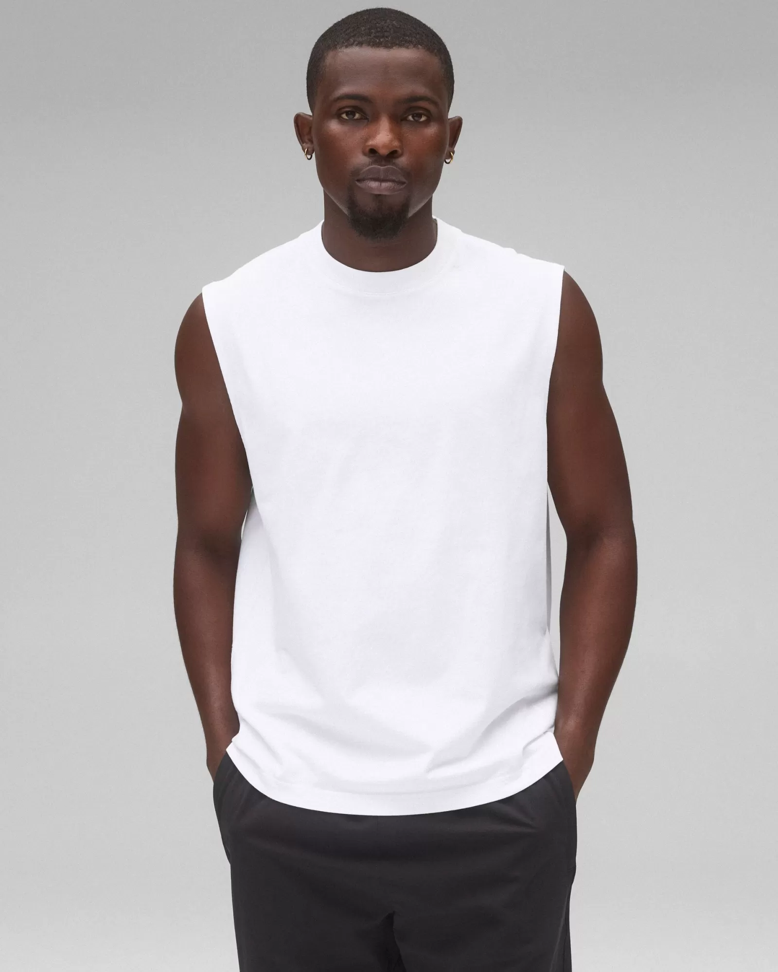 Reigning Champ Midweight Jersey Sleeveless Shirt