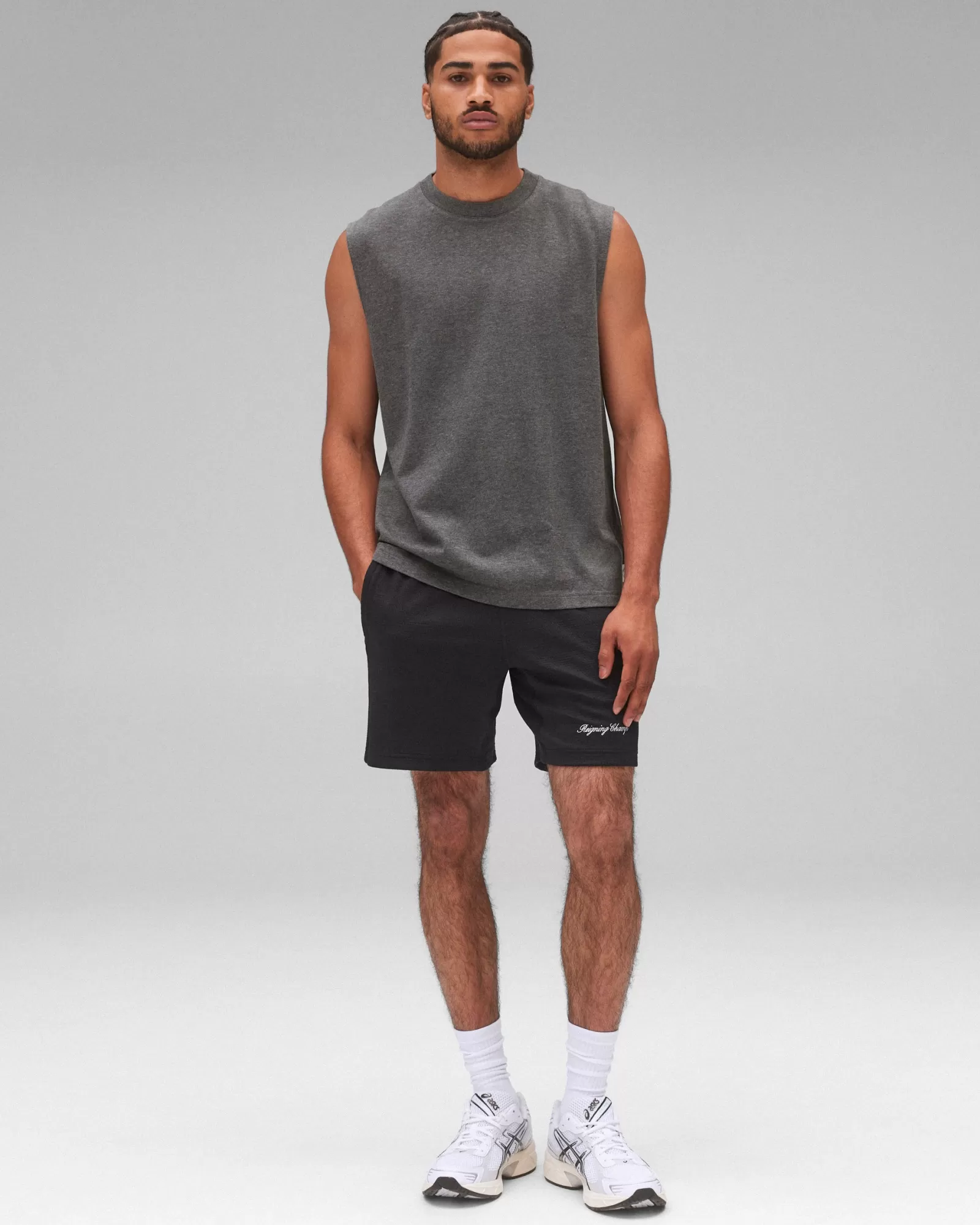 Reigning Champ Midweight Jersey Sleeveless Shirt