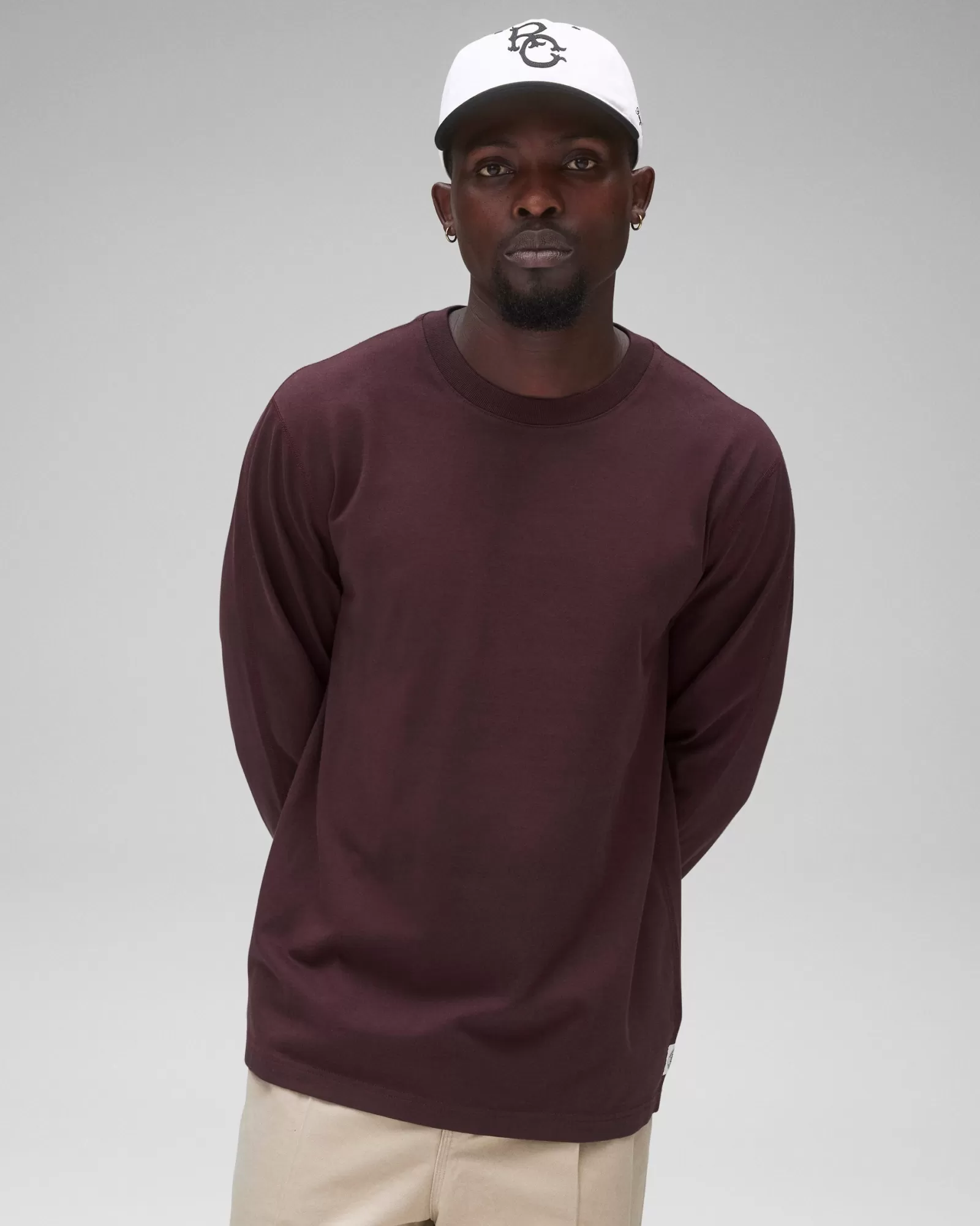 Reigning Champ Midweight Jersey Standard Long Sleeve