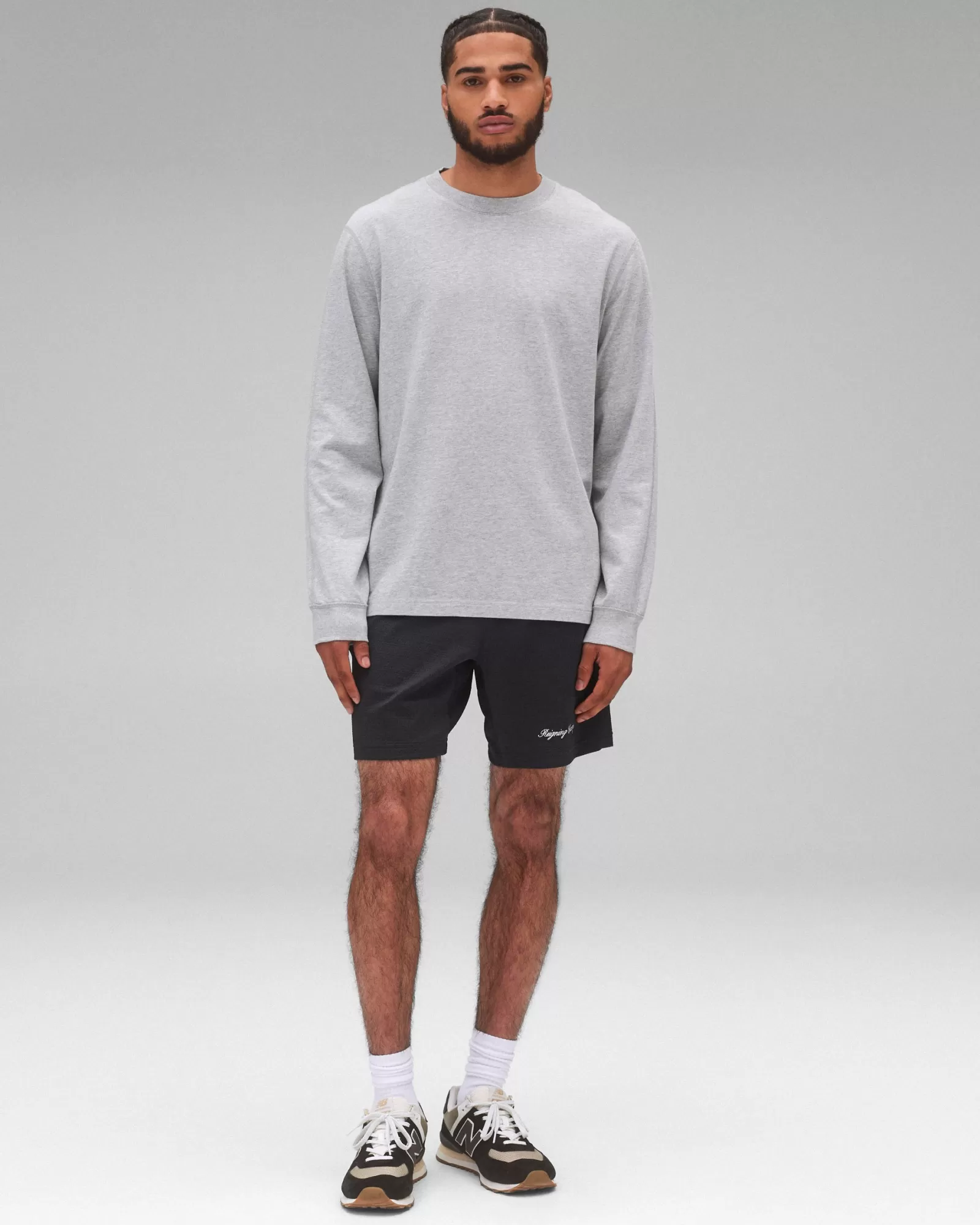 Reigning Champ Midweight Jersey Standard Long Sleeve