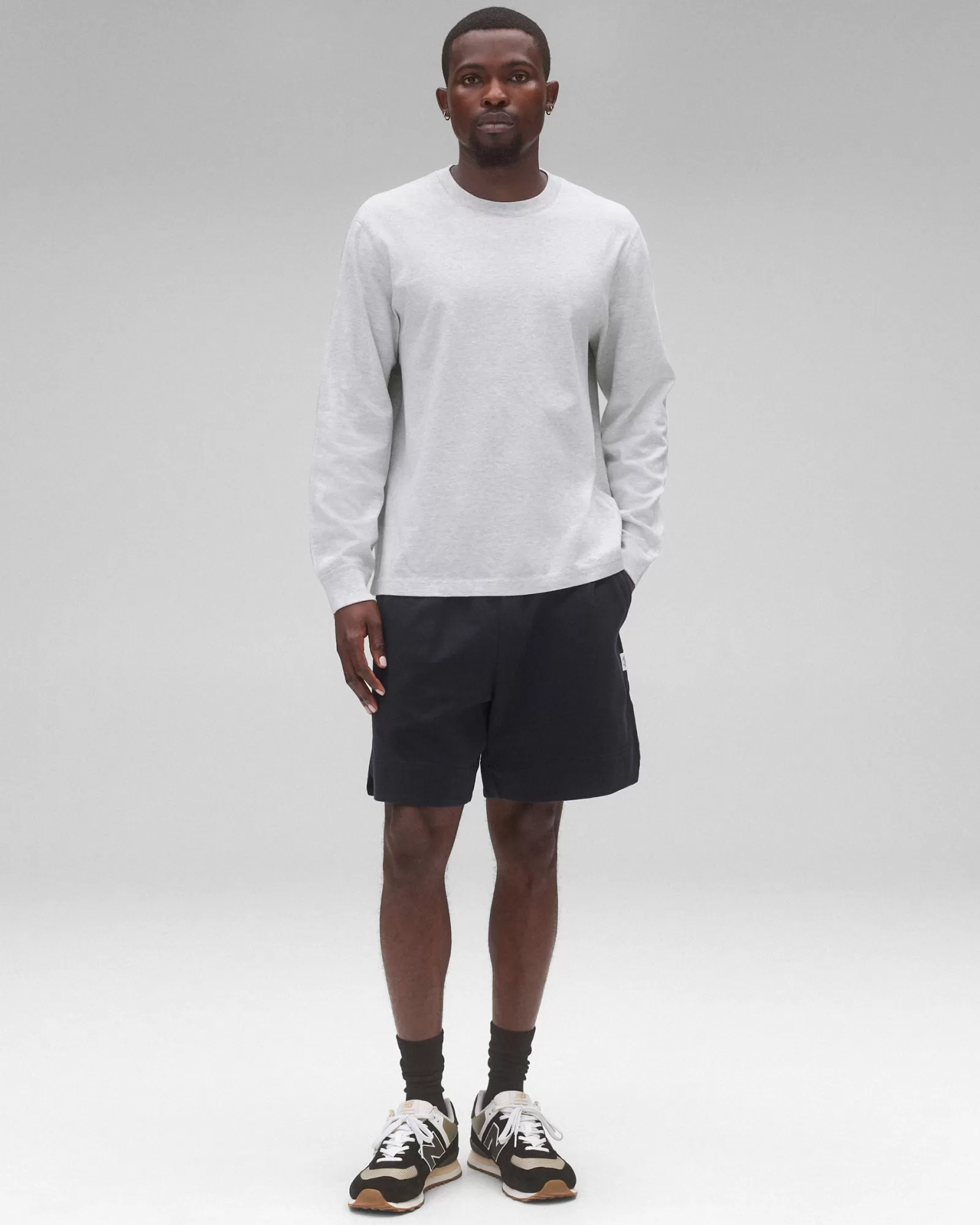 Reigning Champ Midweight Jersey Standard Long Sleeve