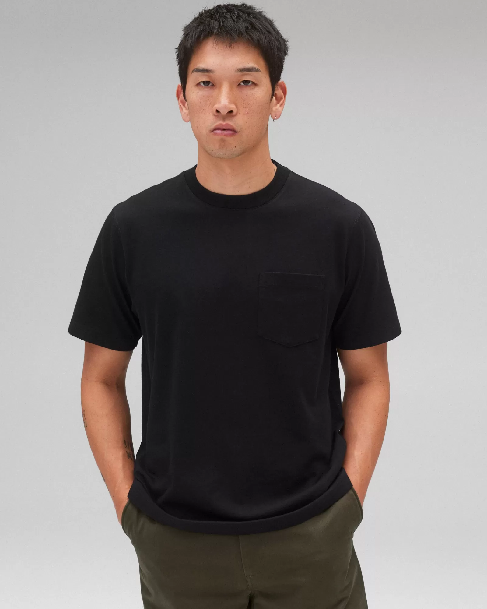 Reigning Champ Midweight Jersey Standard Pocket T-Shirt