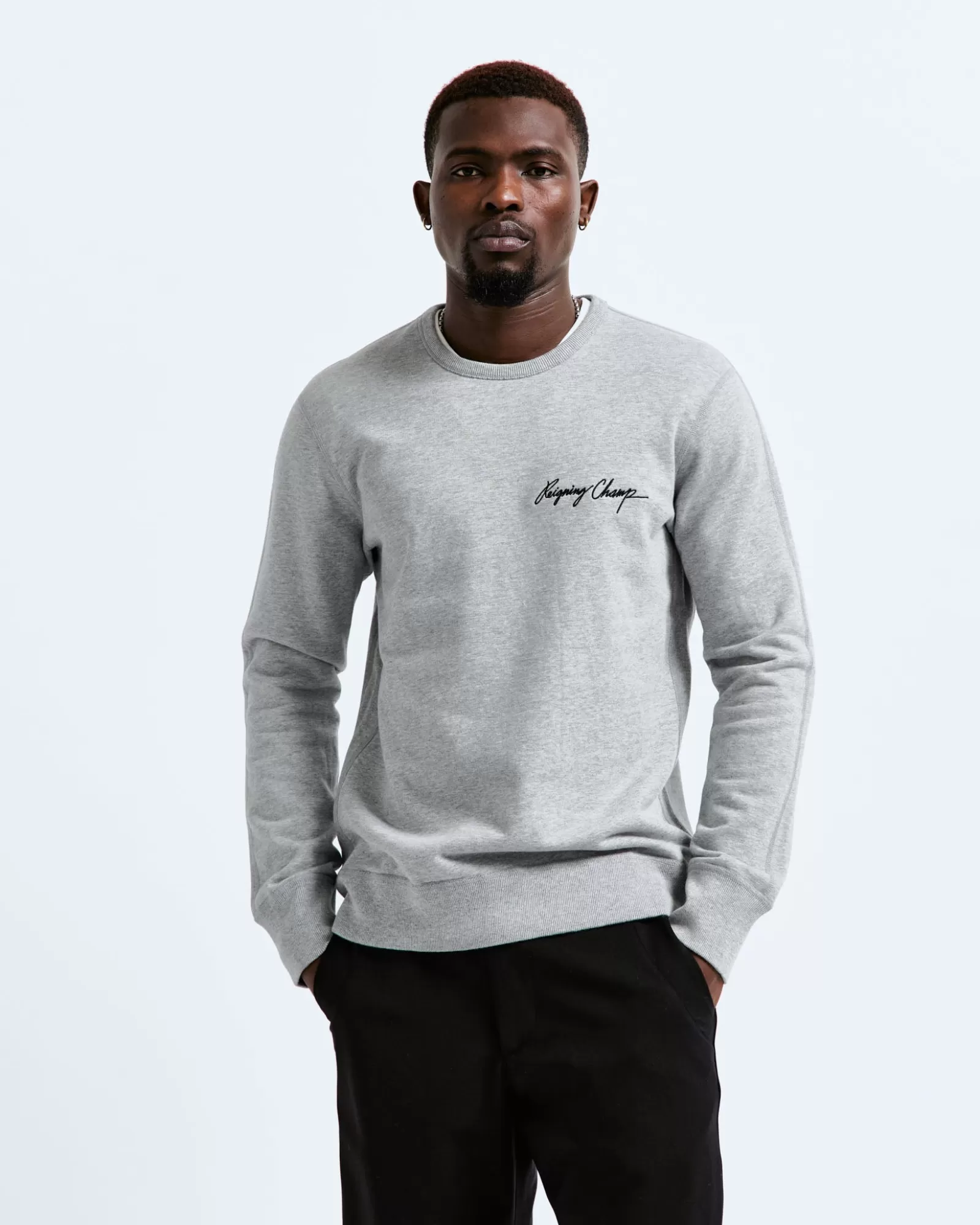 Reigning Champ Midweight Terry Autograph Crewneck