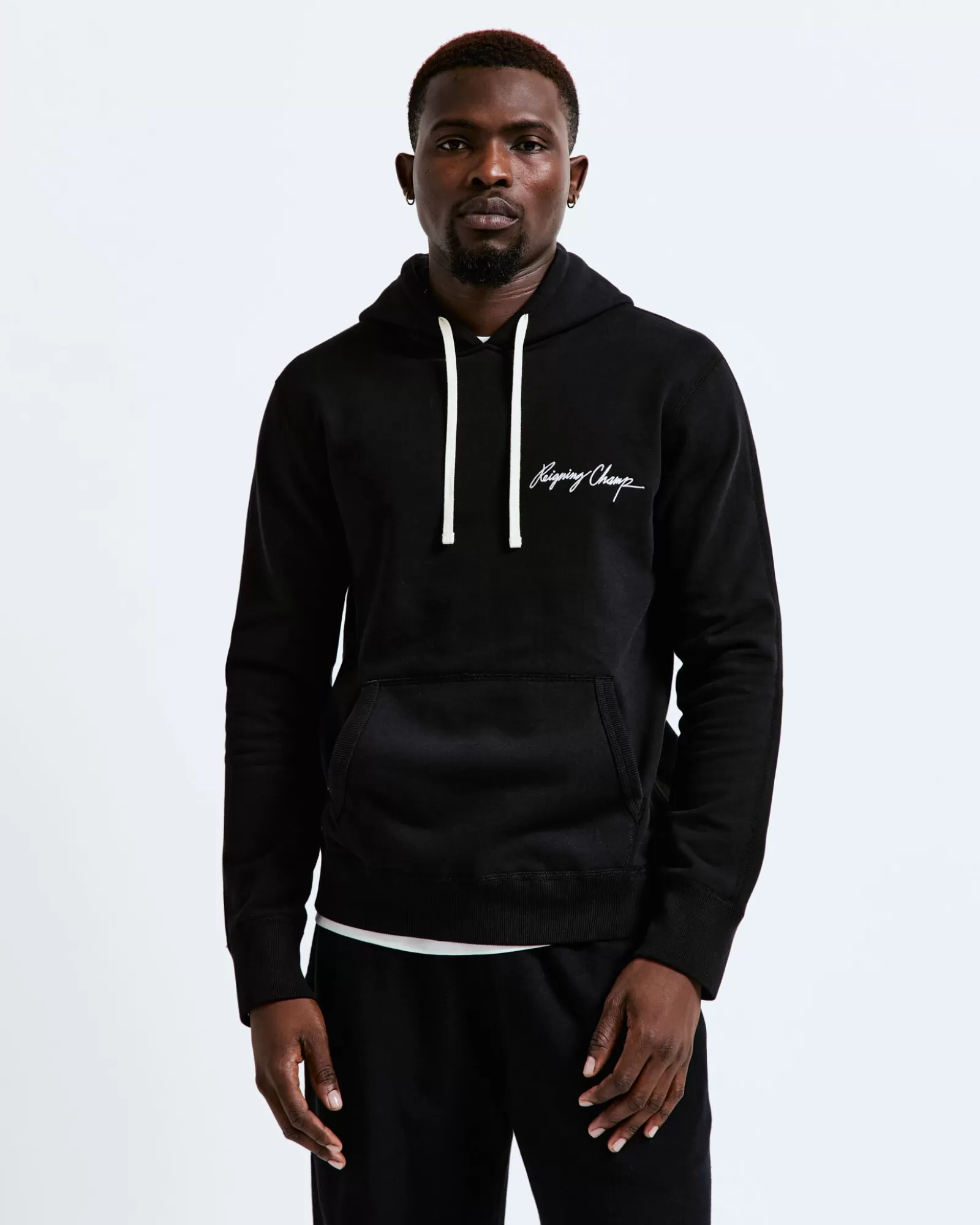 Reigning Champ Midweight Terry Autograph Pullover Hoodie