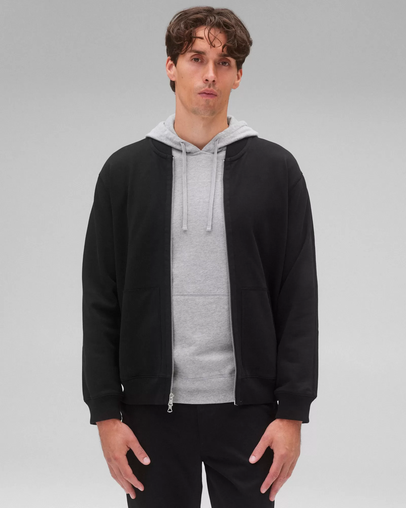 Reigning Champ Midweight Terry Full Zip Bomber