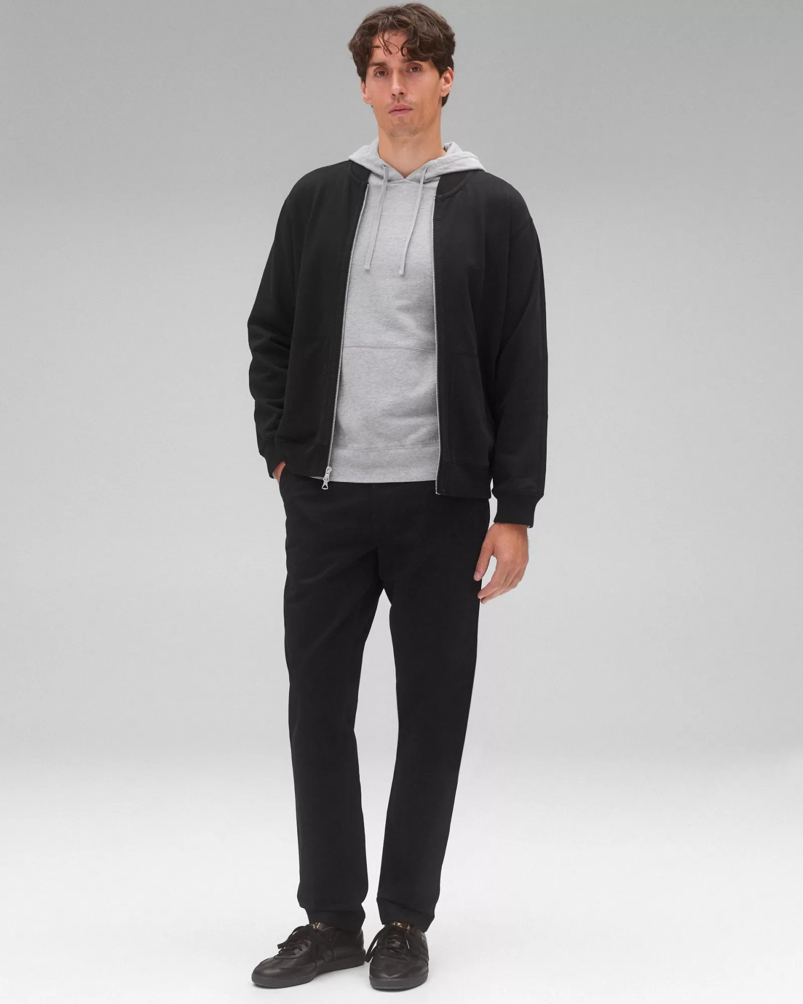 Reigning Champ Midweight Terry Full Zip Bomber