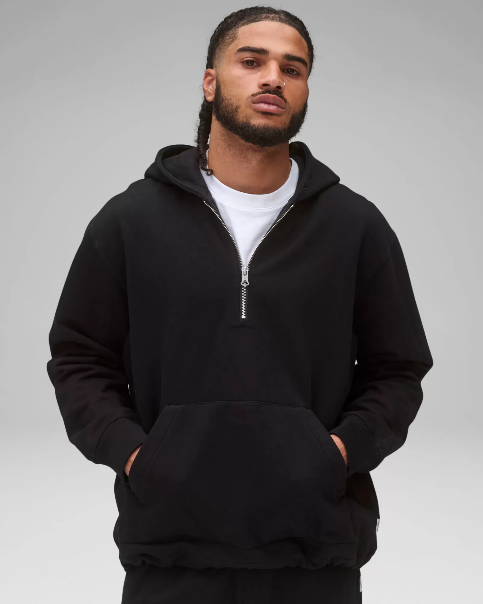 Reigning Champ Midweight Terry Half Zip Hoodie