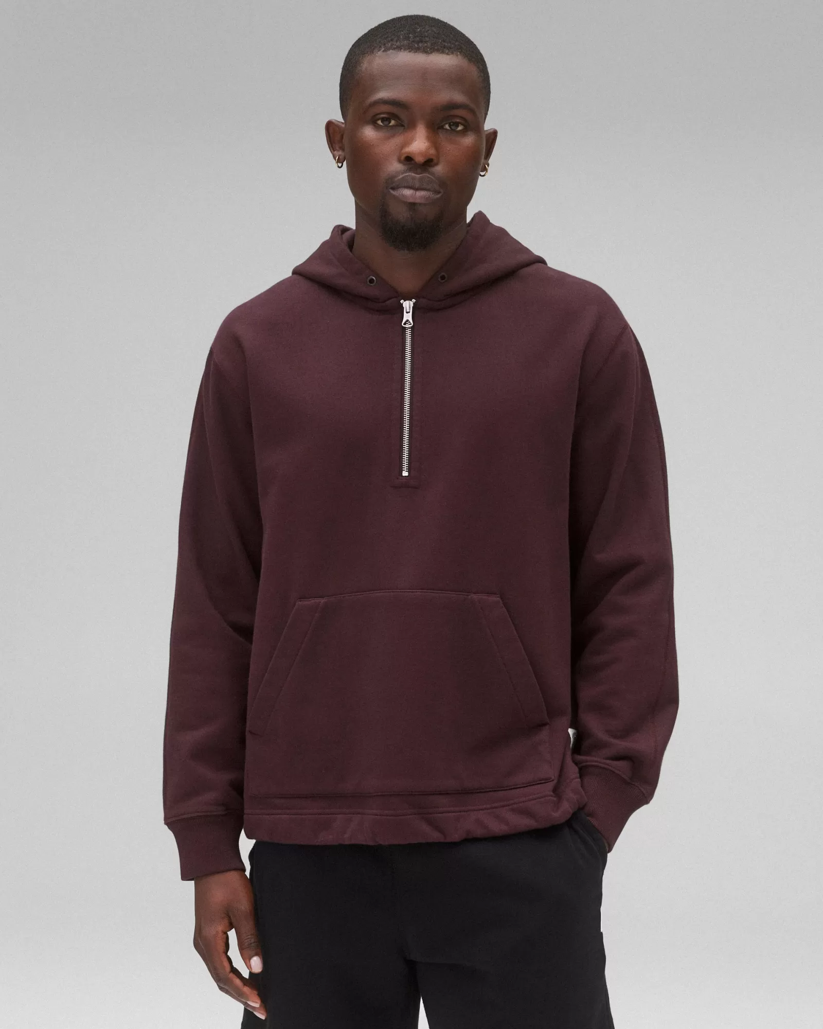 Reigning Champ Midweight Terry Half Zip Hoodie