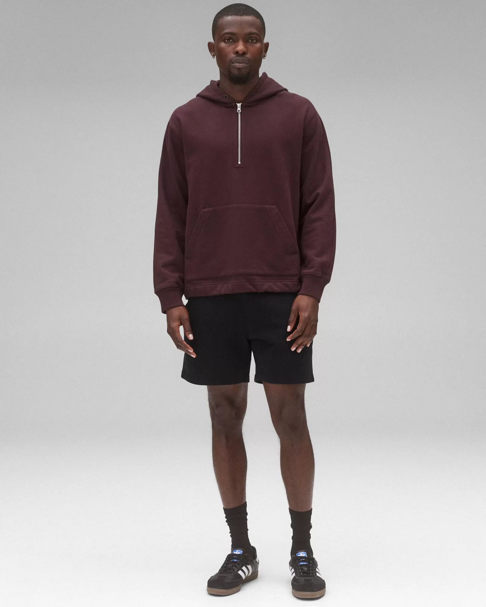 Reigning Champ Midweight Terry Half Zip Hoodie