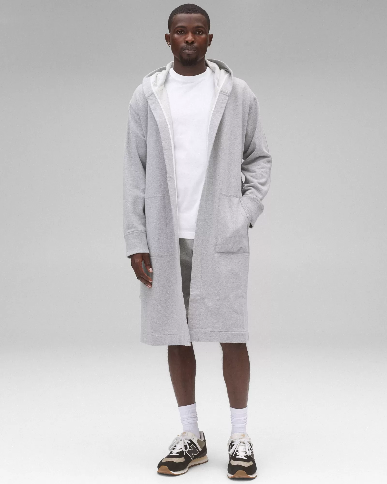 Reigning Champ Midweight Terry Hooded Robe