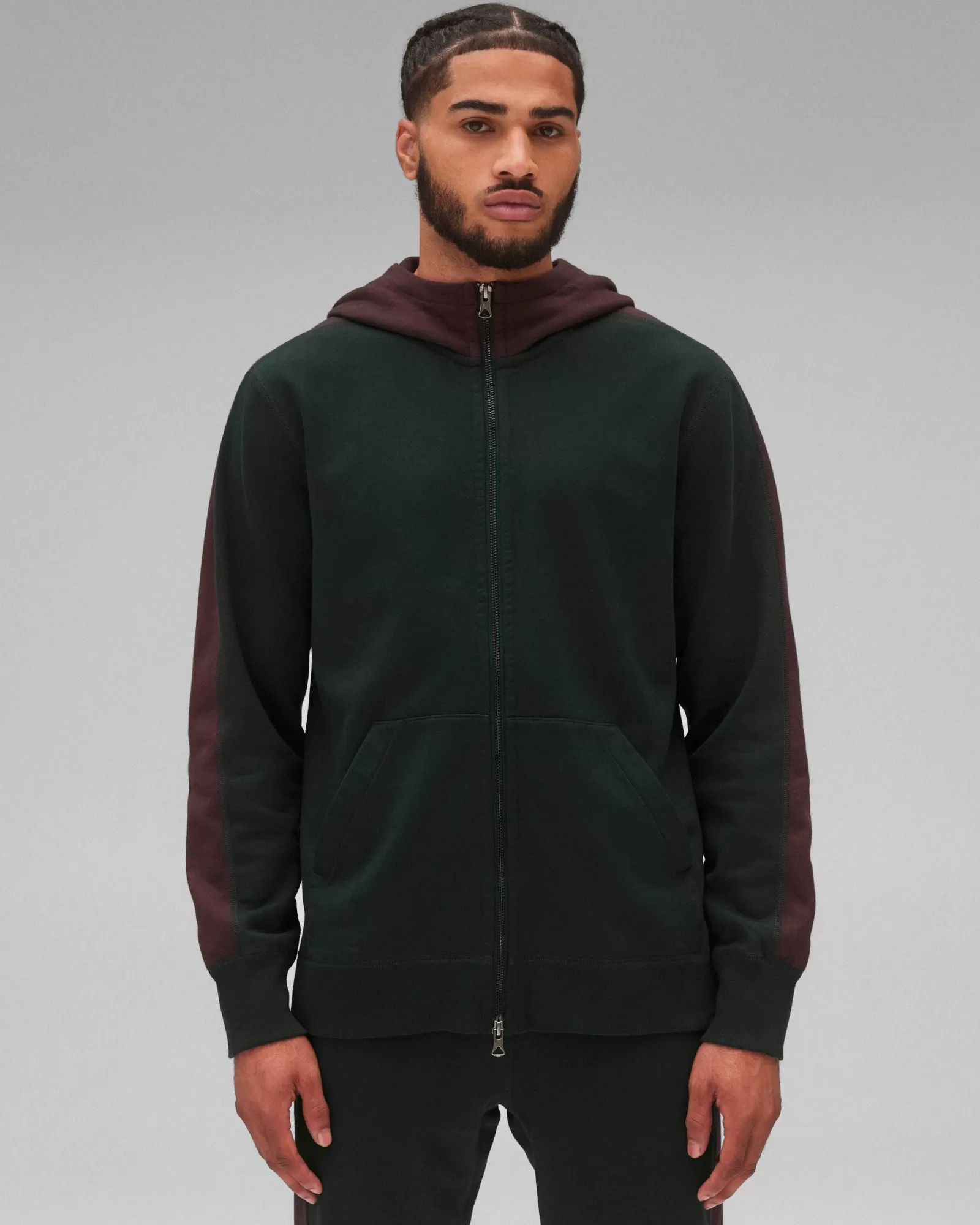 Reigning Champ Midweight Terry Racer Zip Hoodie