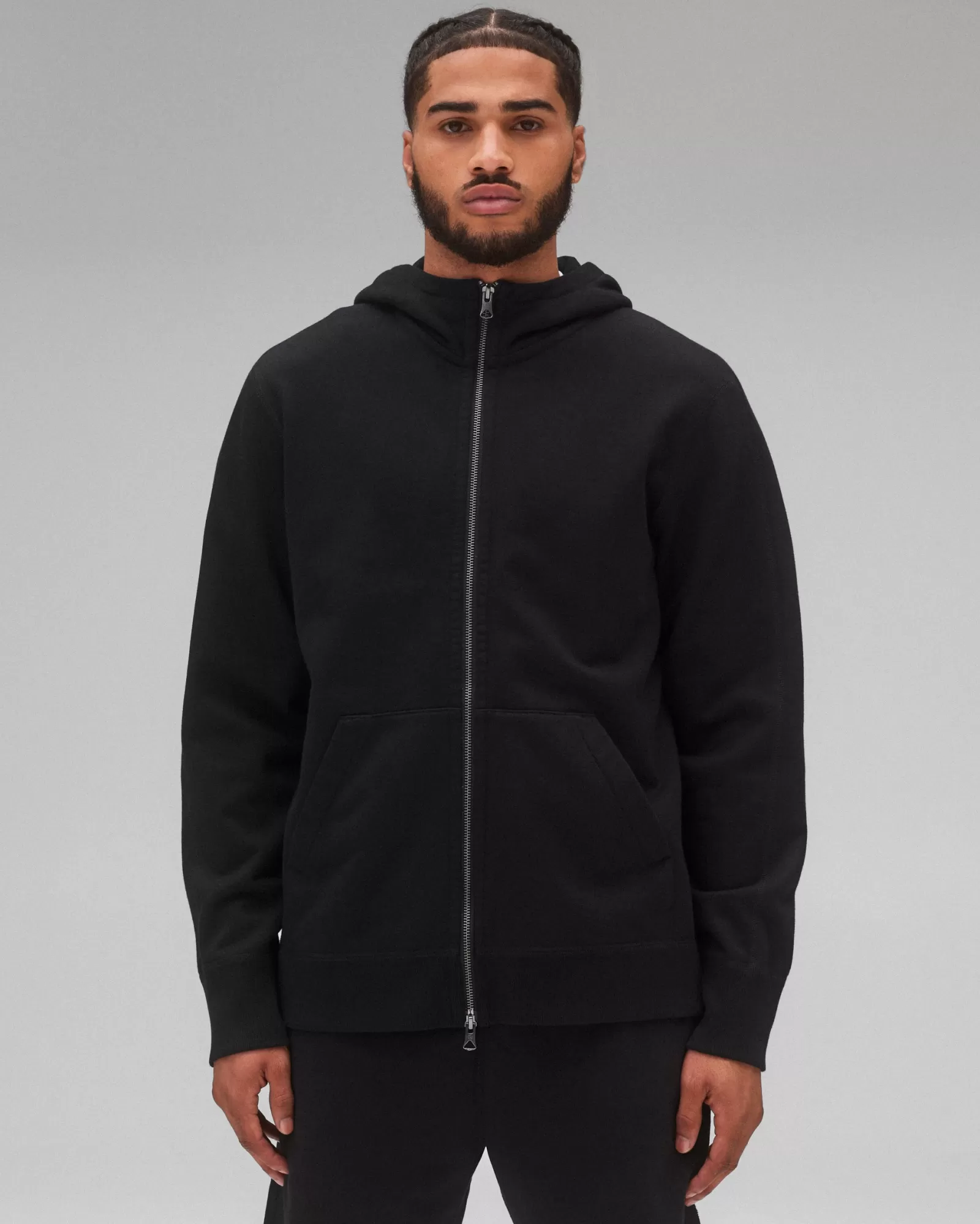 Reigning Champ Midweight Terry Racer Zip Hoodie