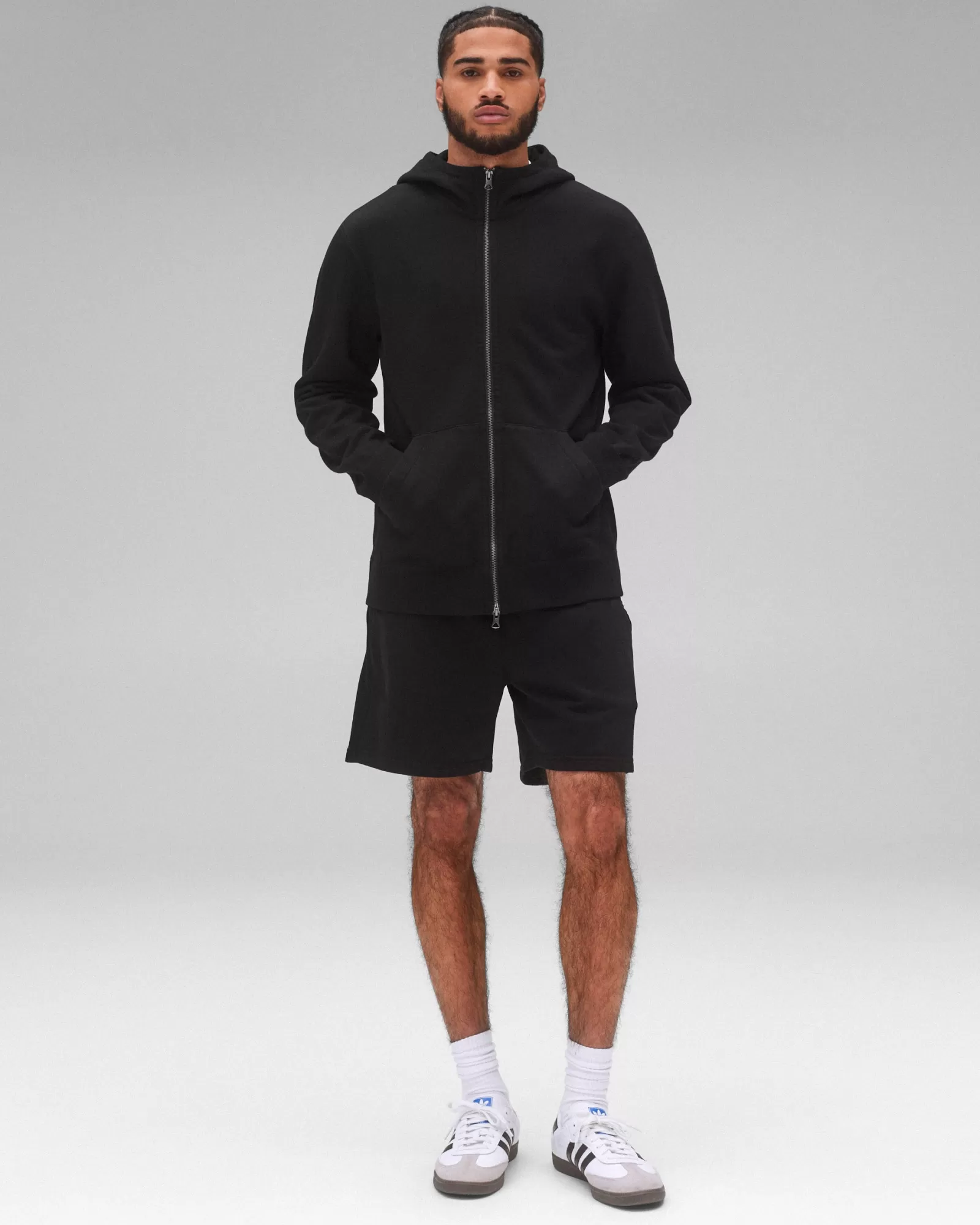 Reigning Champ Midweight Terry Racer Zip Hoodie