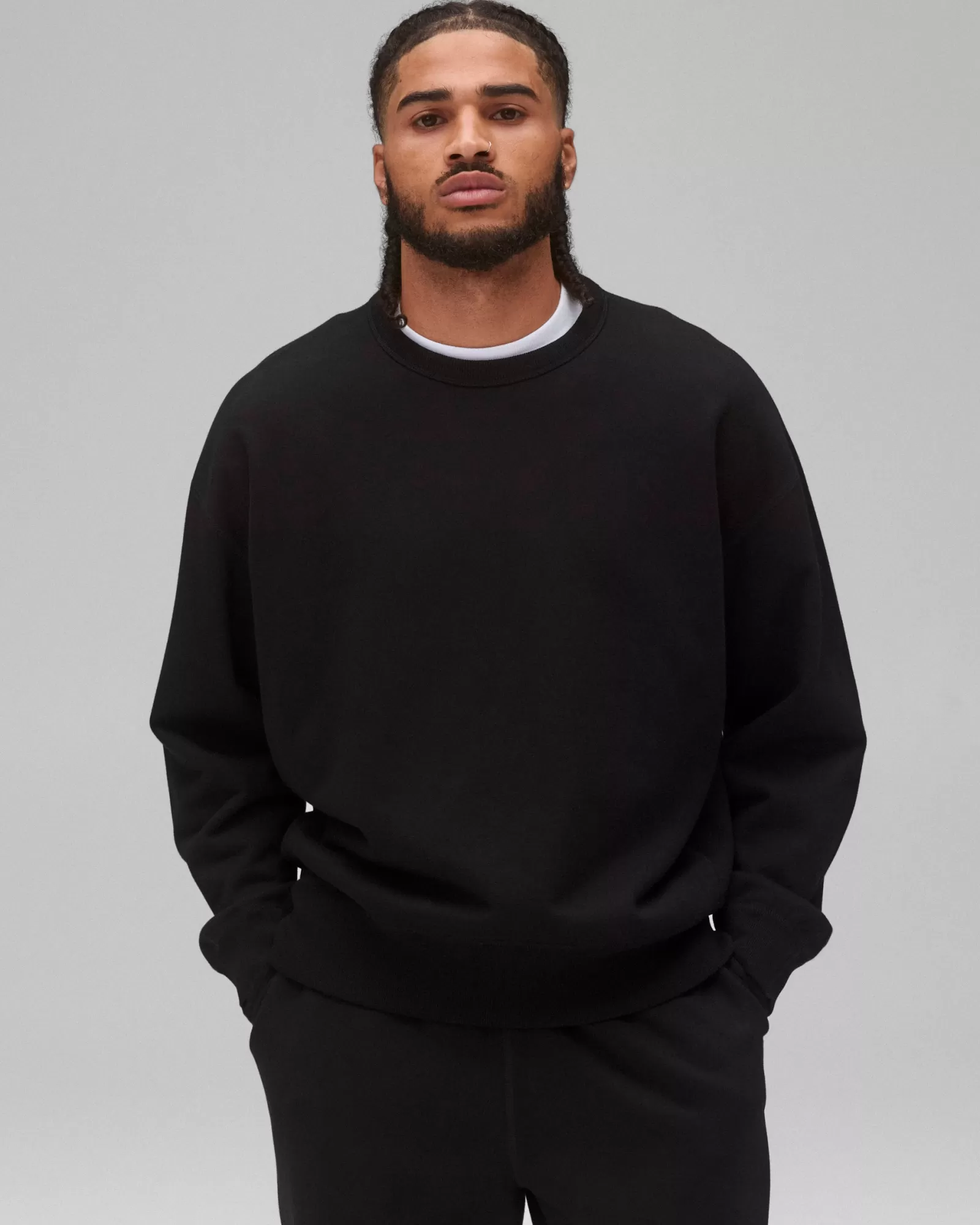 Reigning Champ Midweight Terry Relaxed Crewneck