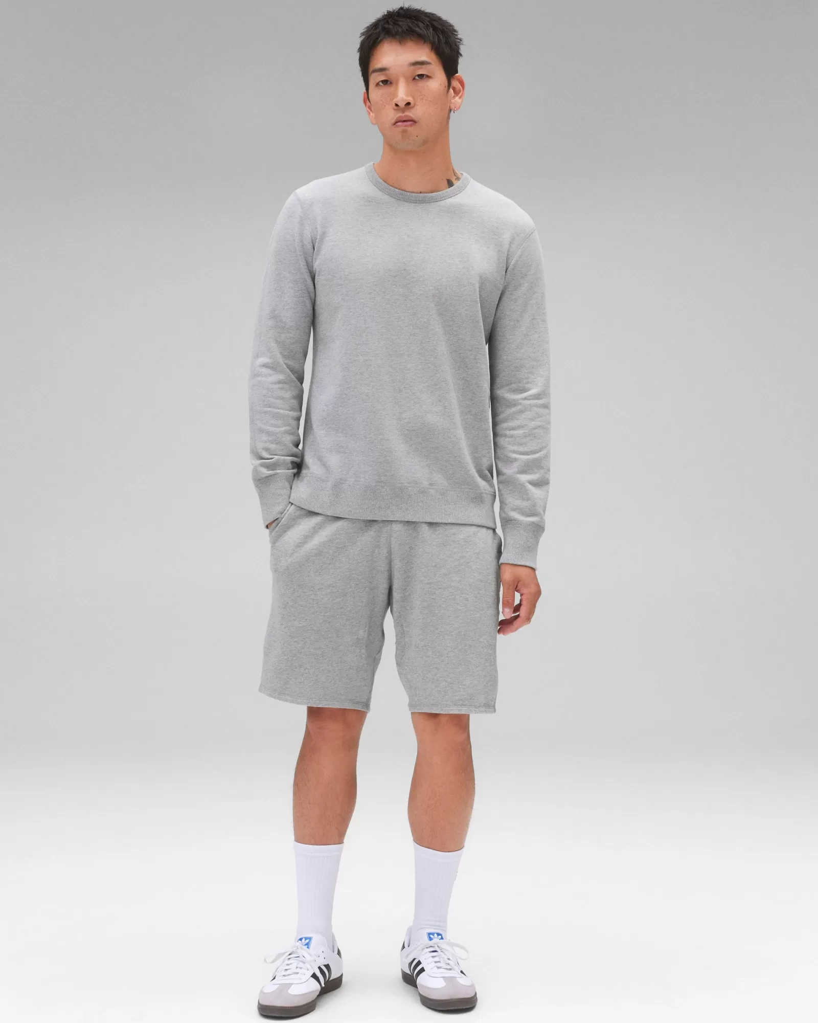 Reigning Champ Midweight Terry Slim Crewneck