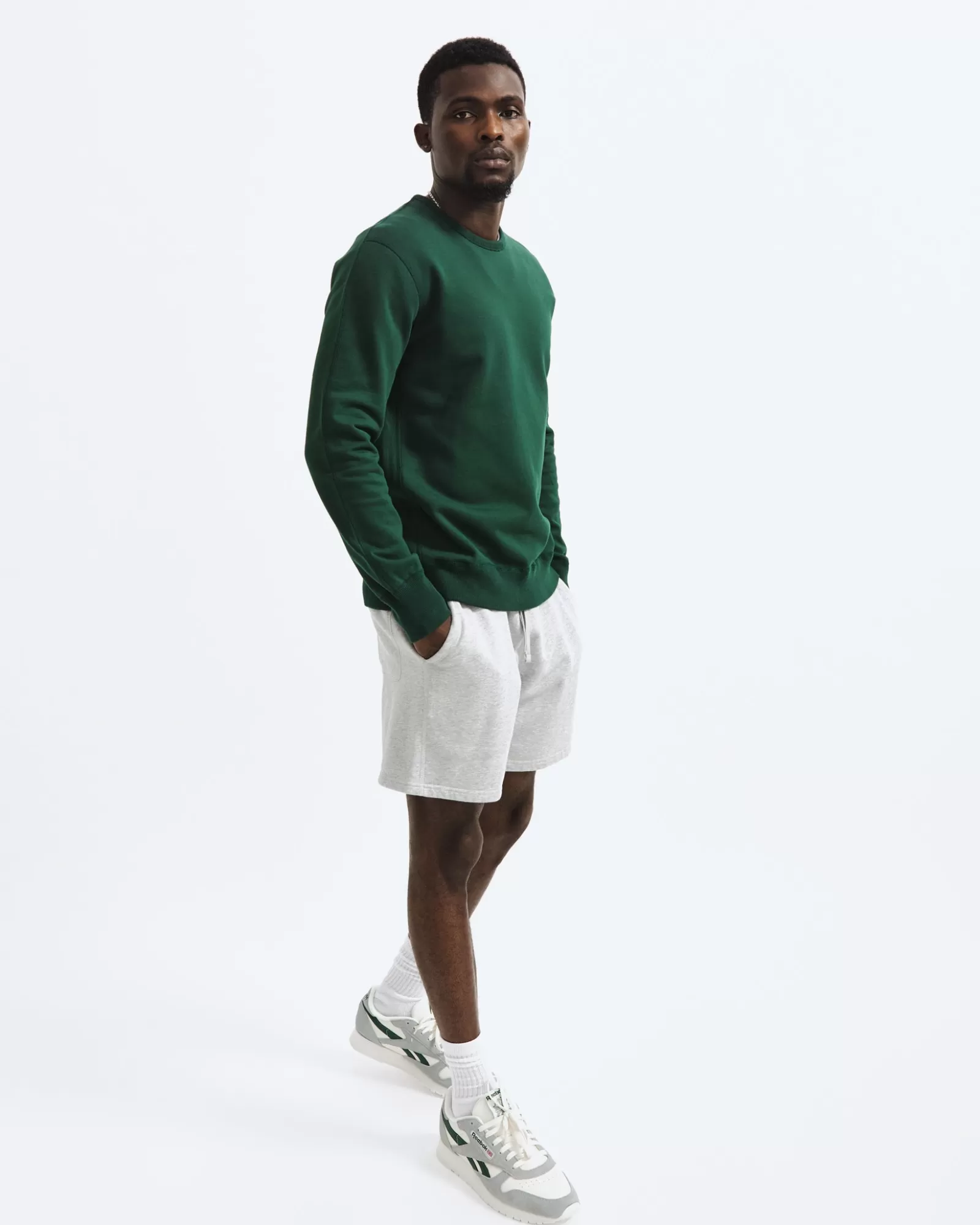 Reigning Champ Midweight Terry Slim Crewneck