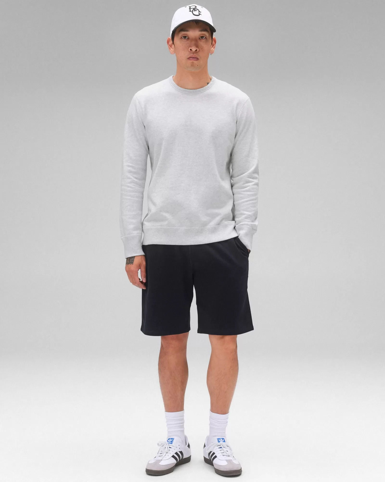 Reigning Champ Midweight Terry Slim Crewneck