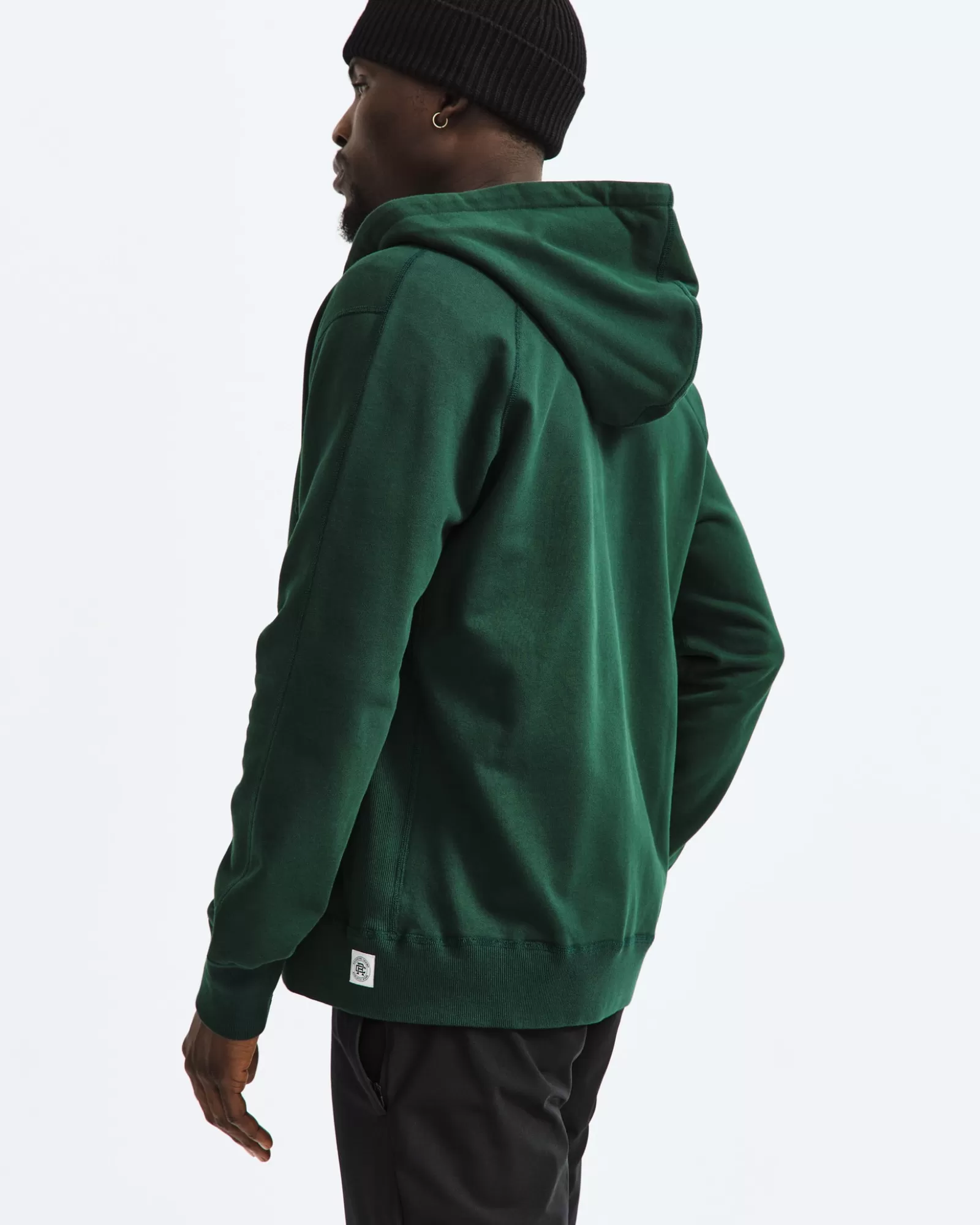 Reigning Champ Midweight Terry Slim Zip Hoodie