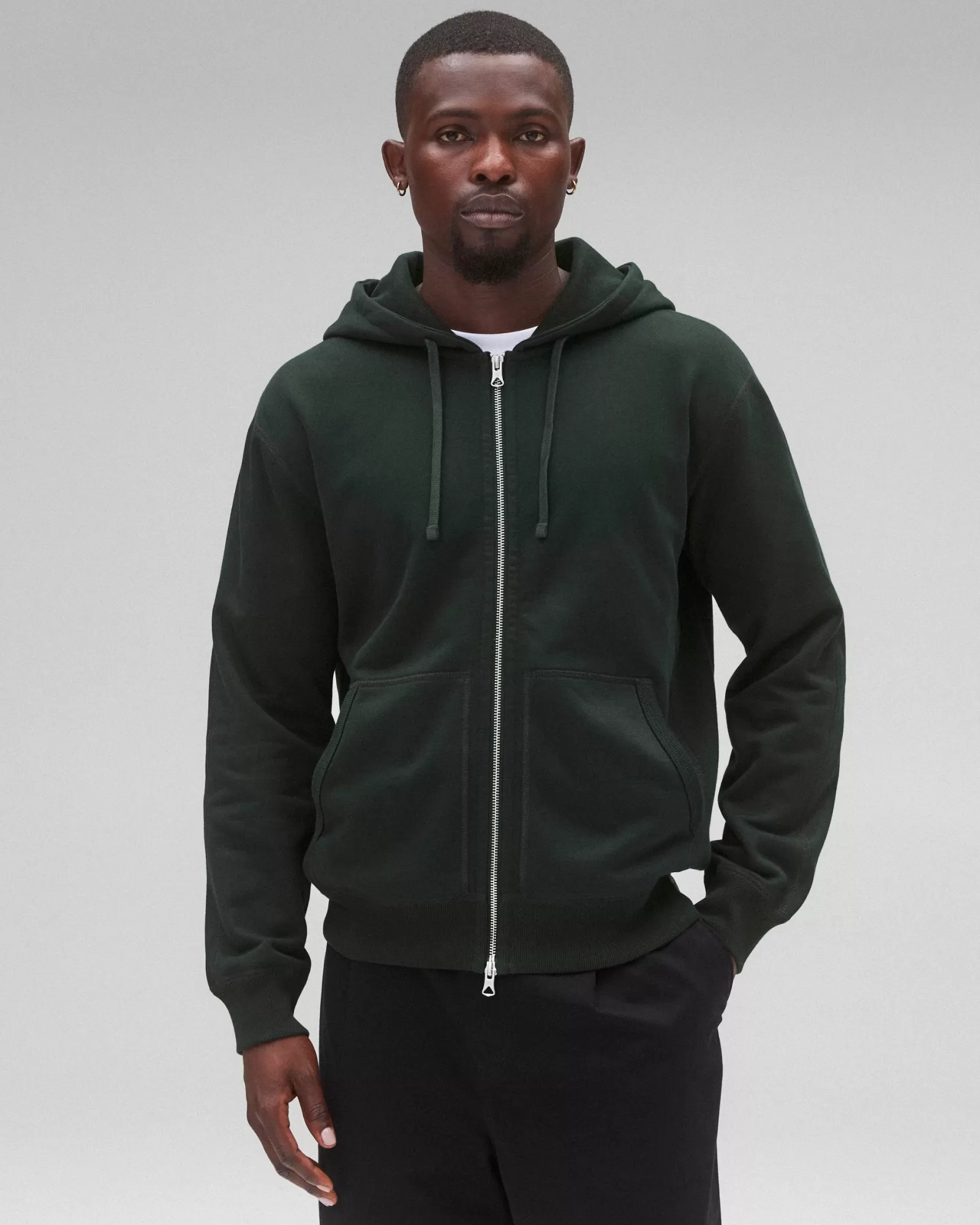 Reigning Champ Midweight Terry Standard Zip Hoodie