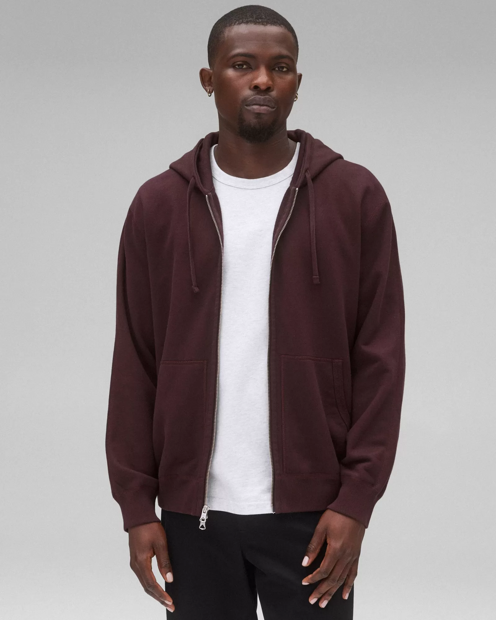 Reigning Champ Midweight Terry Standard Zip Hoodie