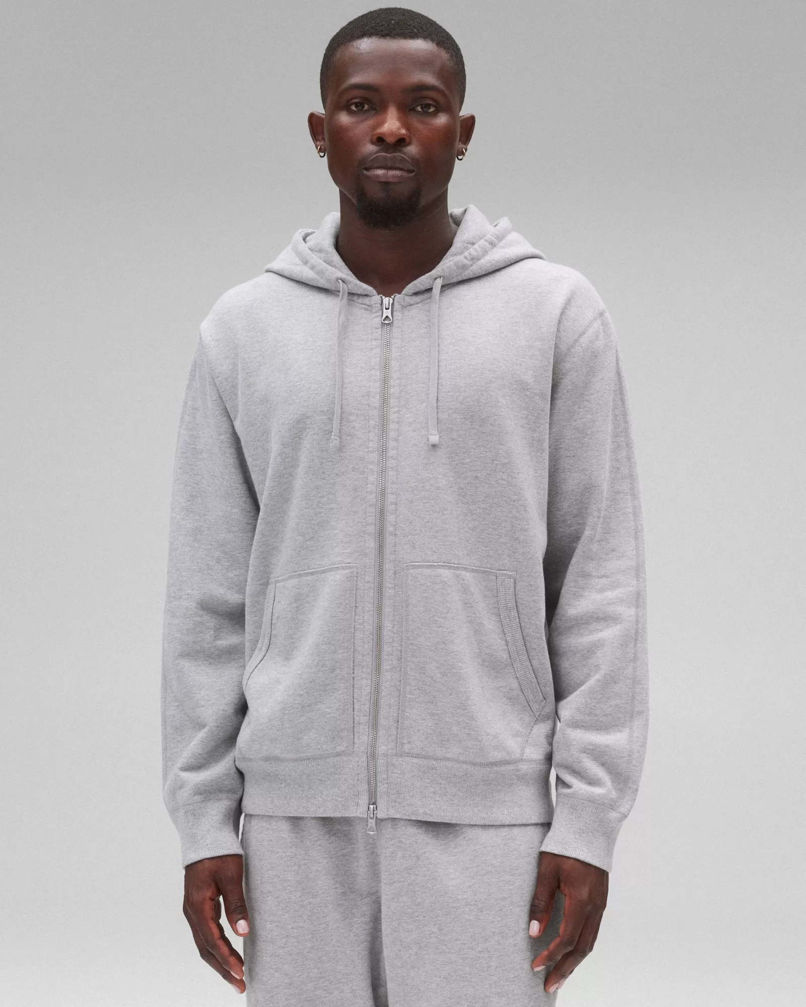 Reigning Champ Midweight Terry Standard Zip Hoodie