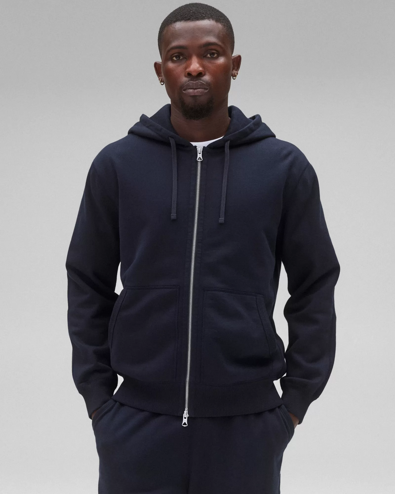 Reigning Champ Midweight Terry Standard Zip Hoodie