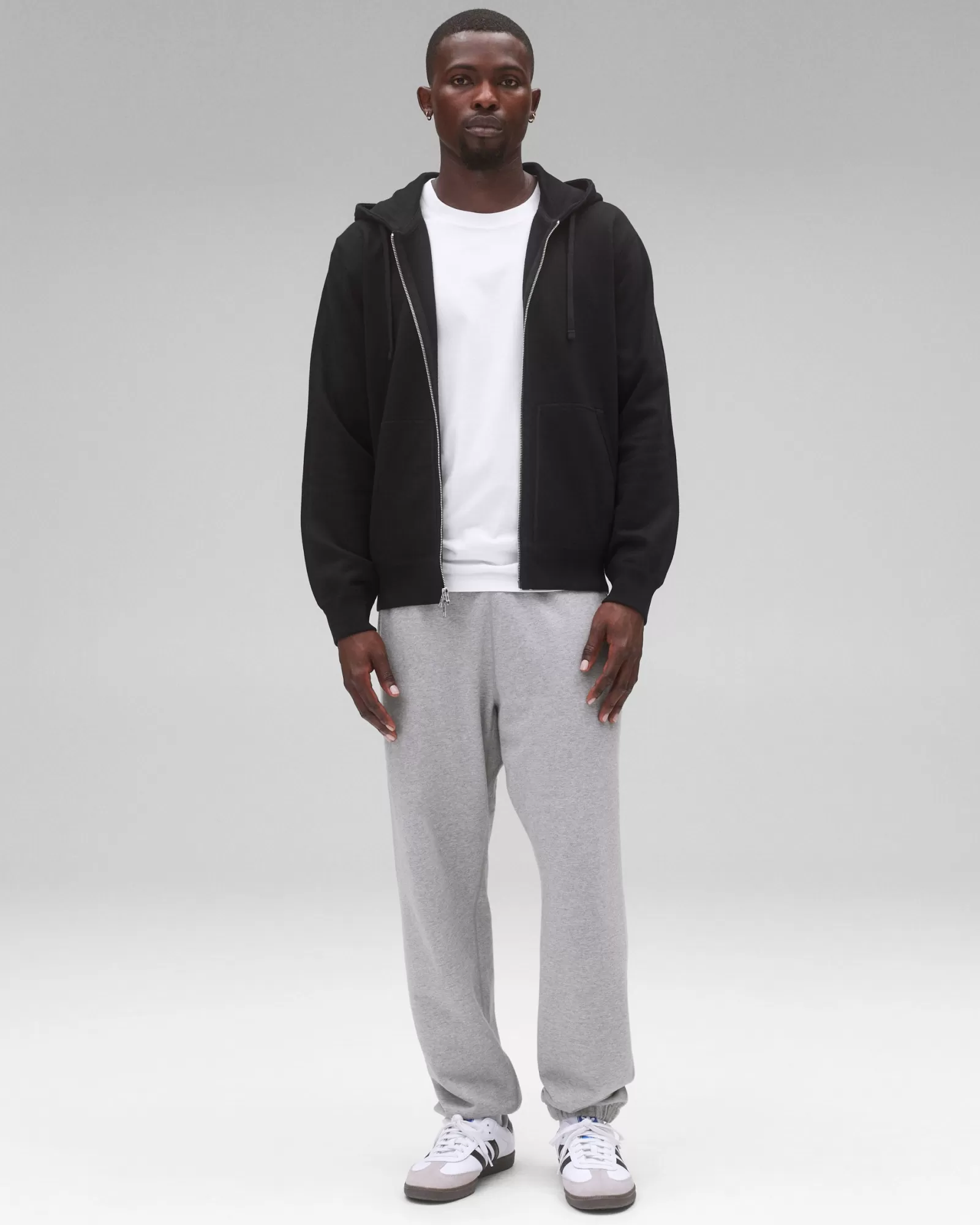 Reigning Champ Midweight Terry Standard Zip Hoodie