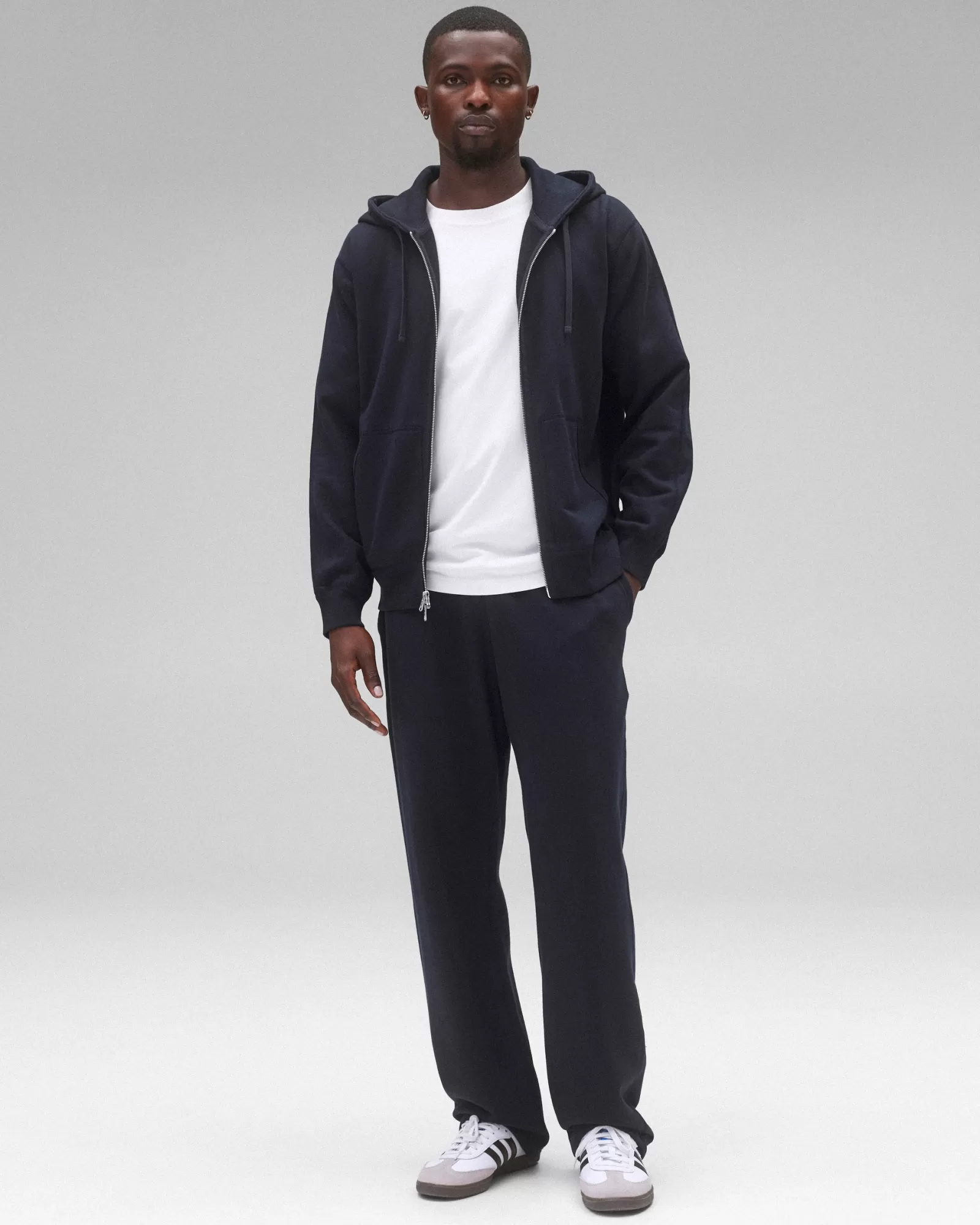 Reigning Champ Midweight Terry Standard Zip Hoodie