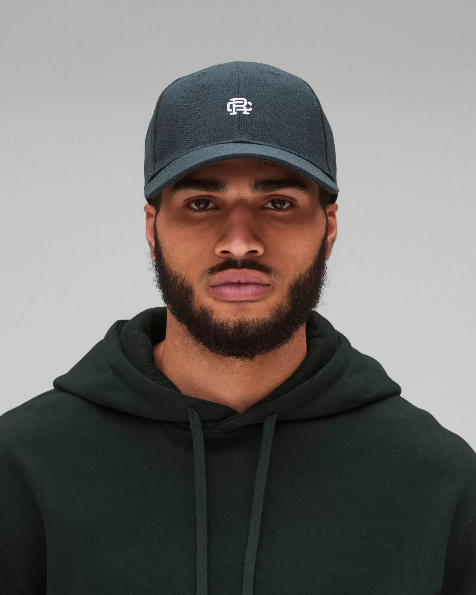 Reigning Champ Monogram 6 Panel Cap