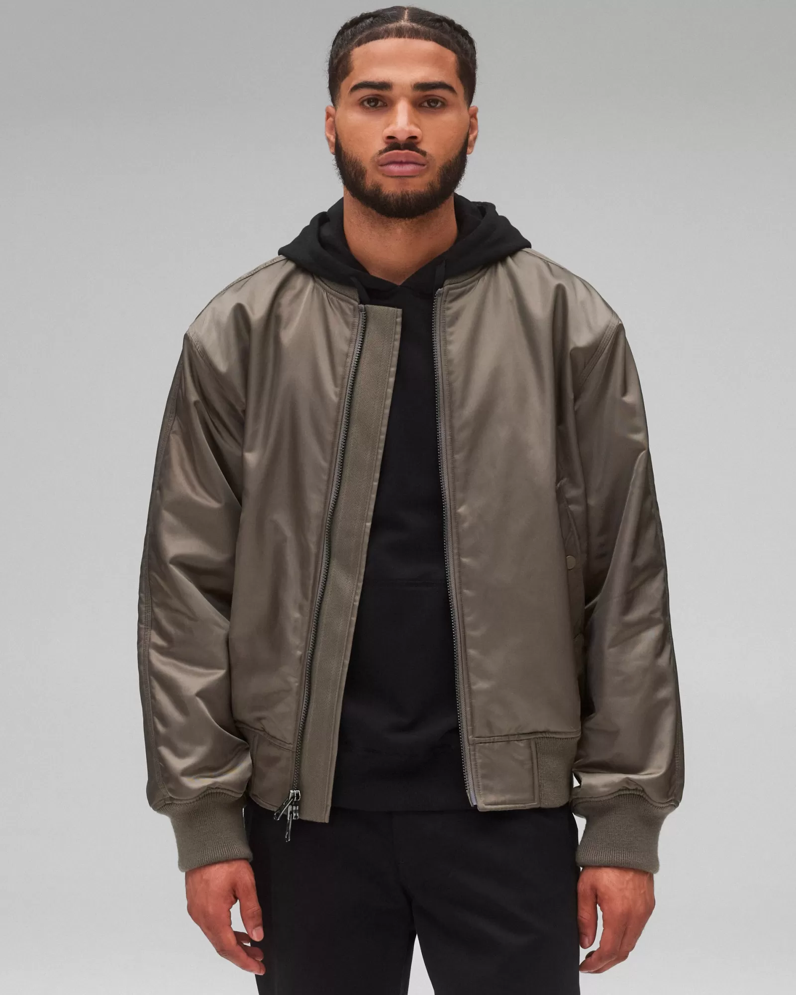 Reigning Champ Nylon Twill Crew Jacket