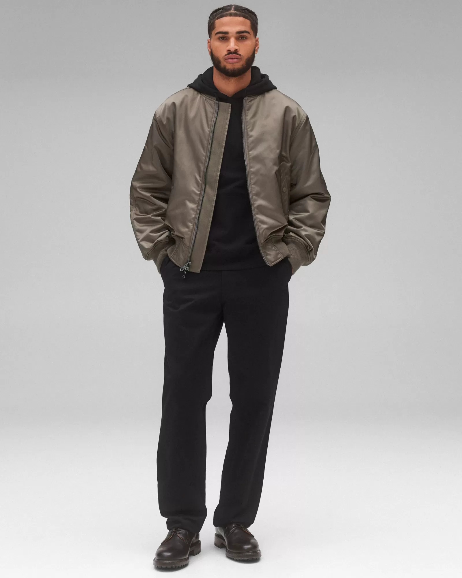 Reigning Champ Nylon Twill Crew Jacket