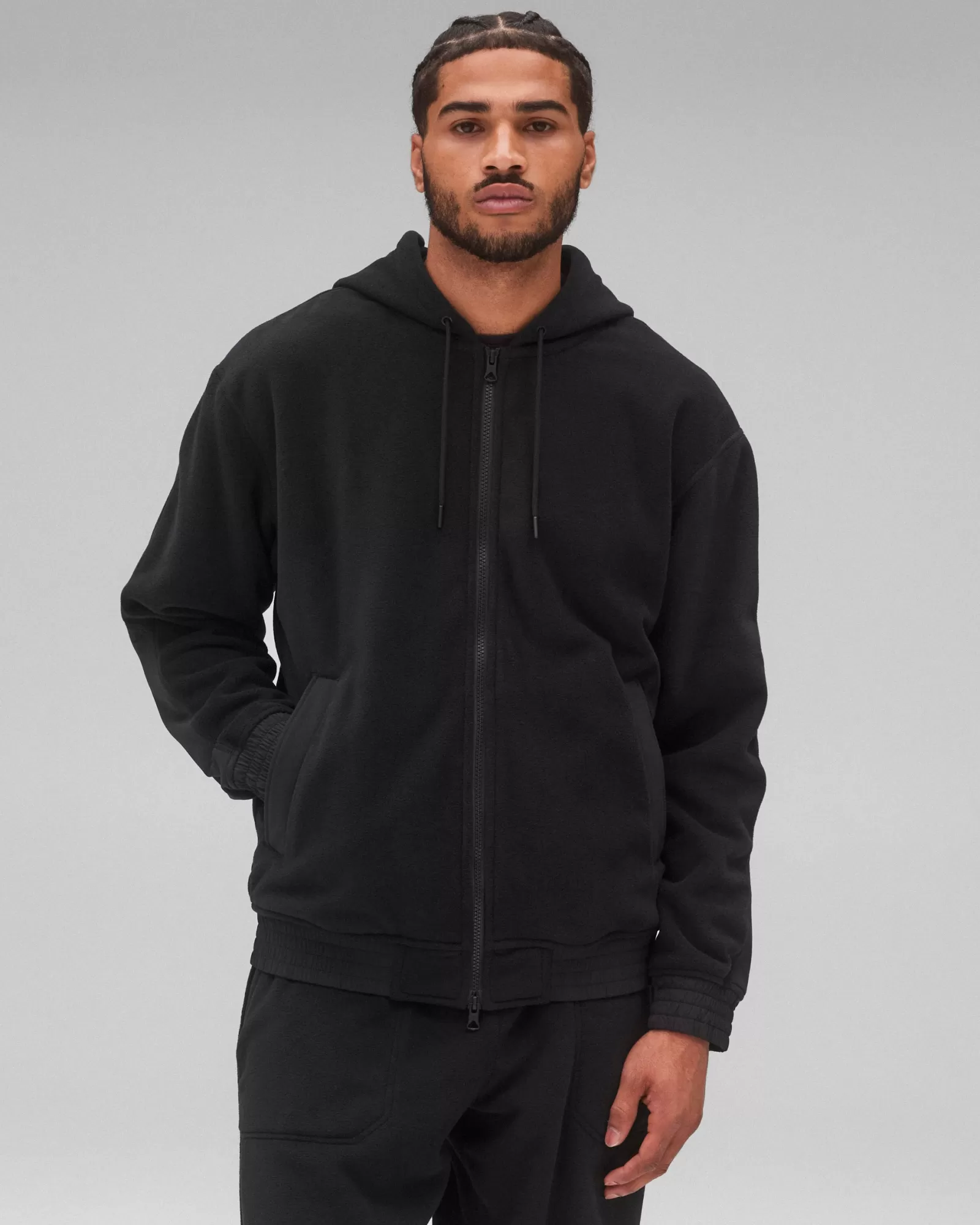 Reigning Champ Polartec® 200 Fleece Rematch Zip Hoodie