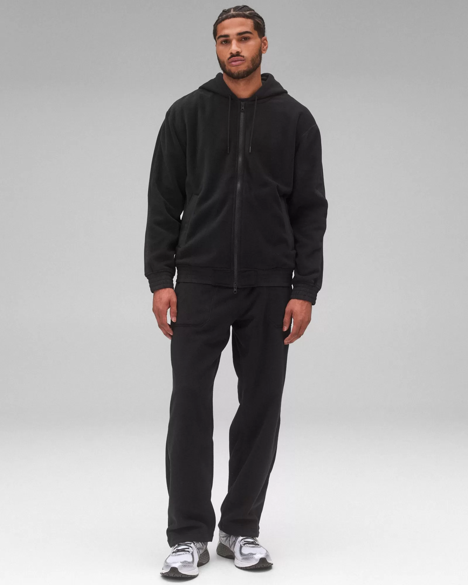 Reigning Champ Polartec® 200 Fleece Rematch Zip Hoodie