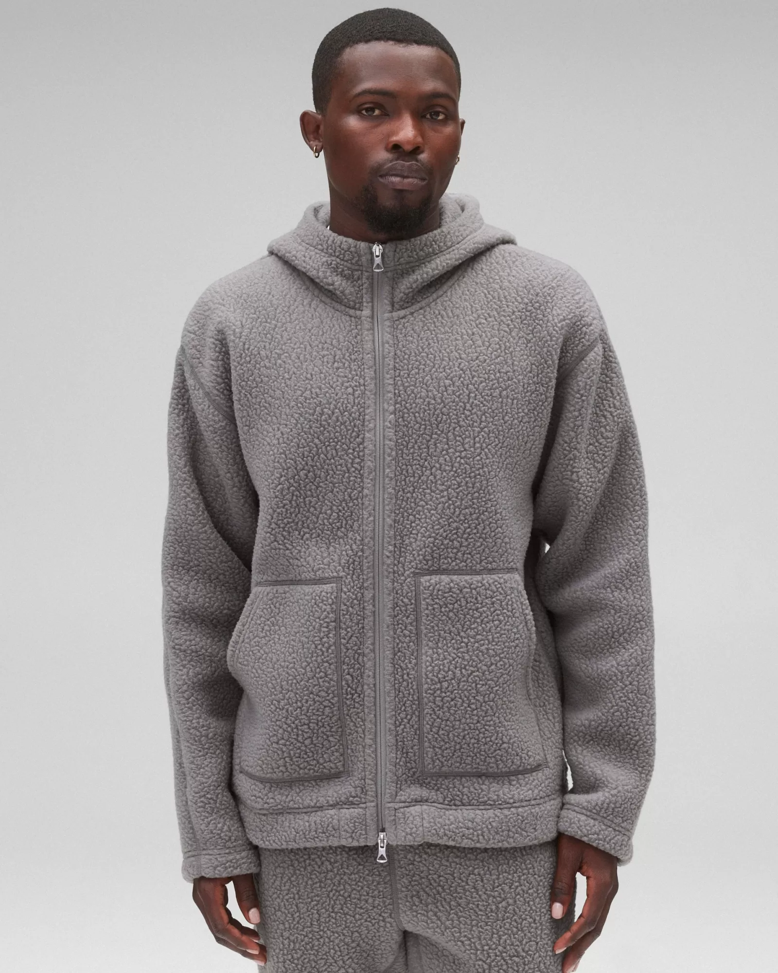 Reigning Champ Polartec Thermal Pro Full Zip Hoodie