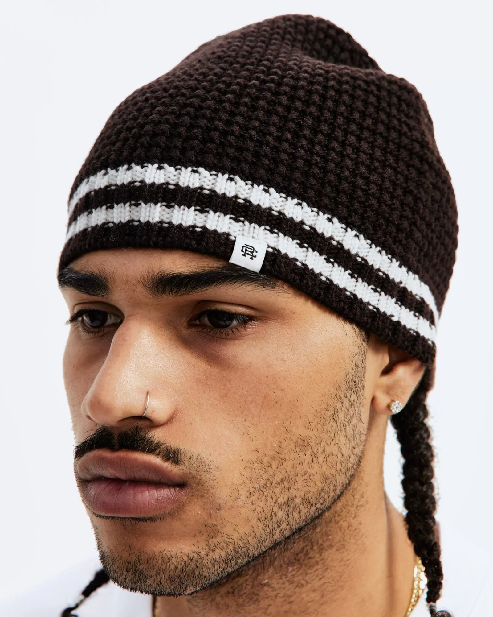 Reigning Champ Skull Beanie