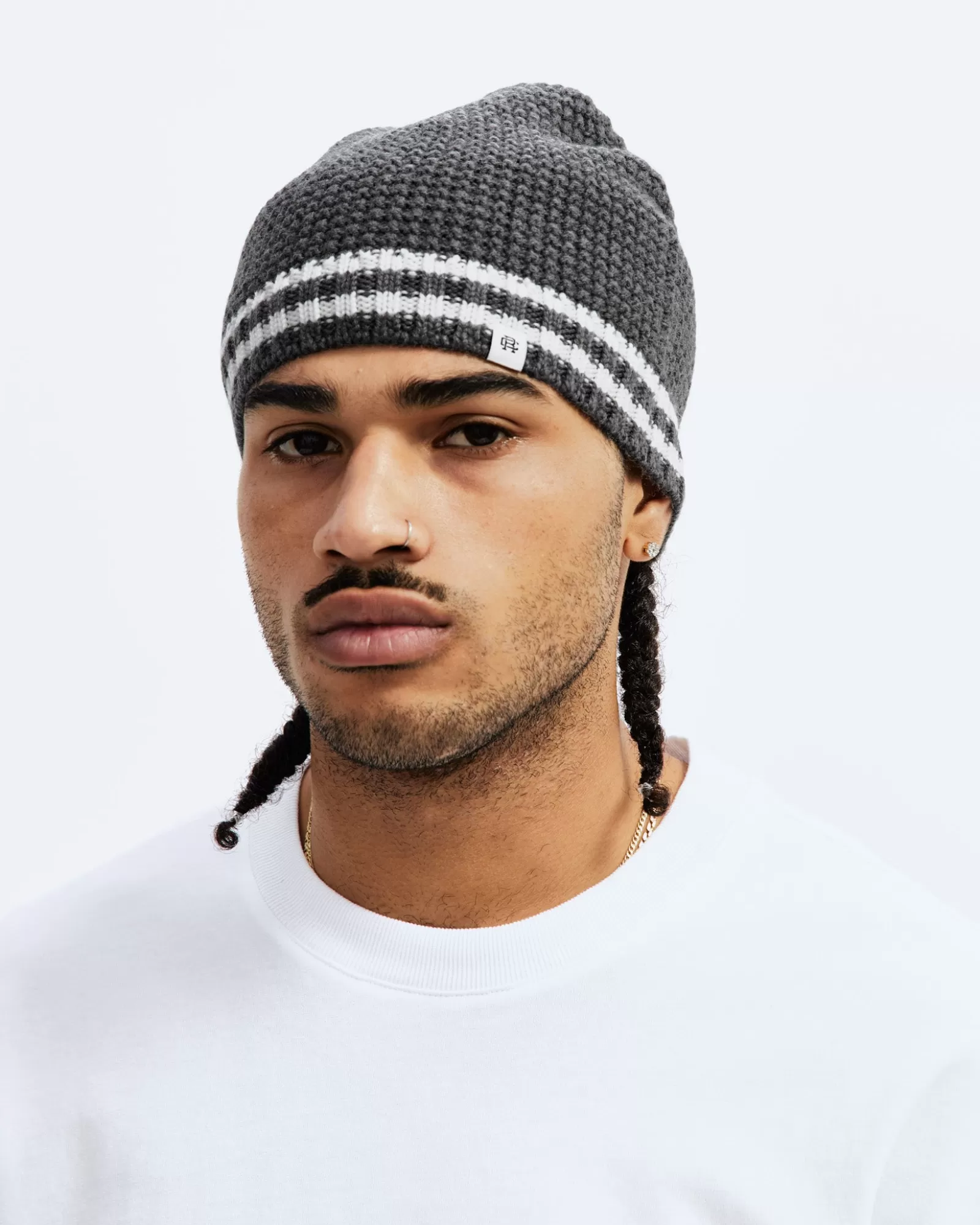 Reigning Champ Skull Beanie