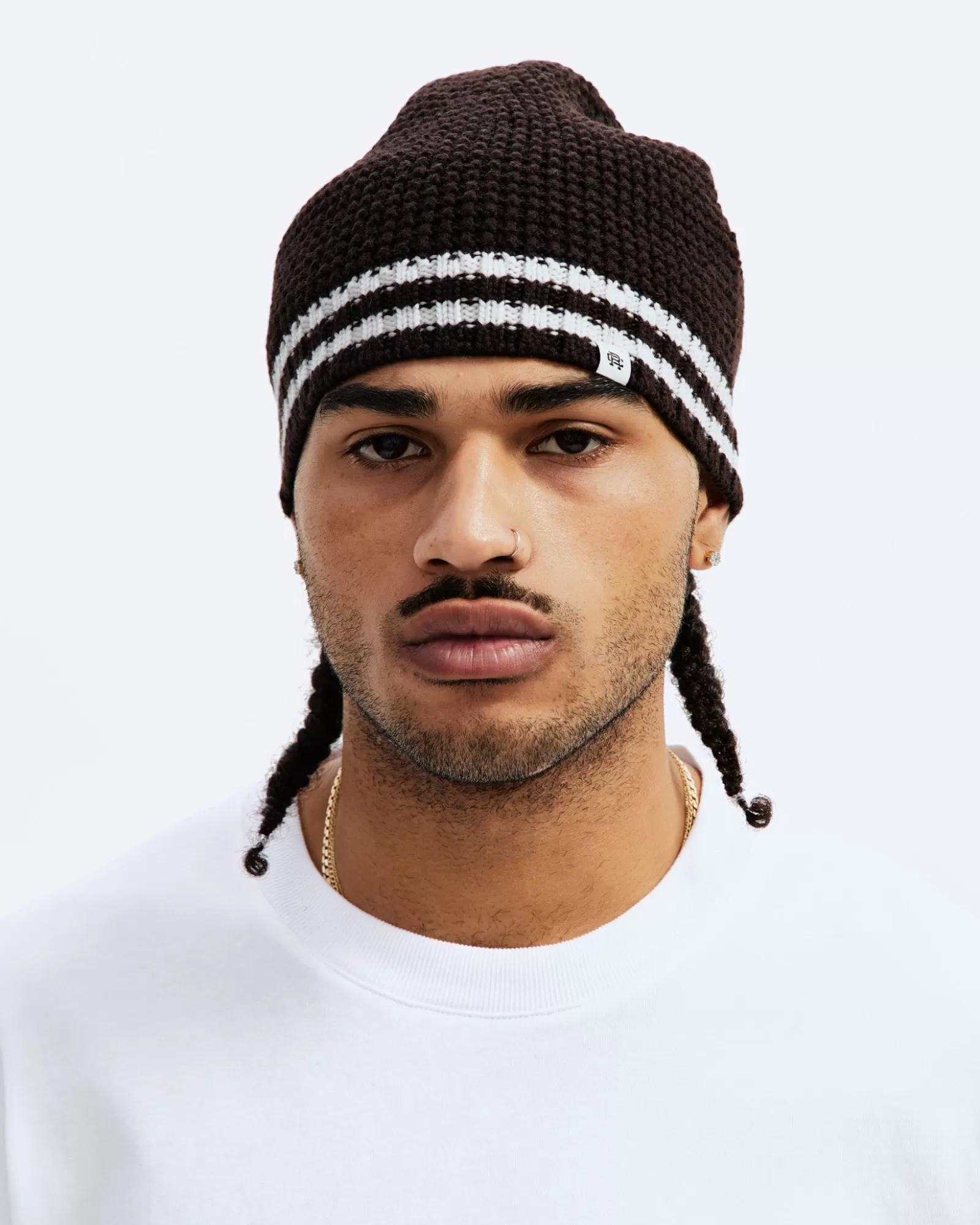 Reigning Champ Skull Beanie