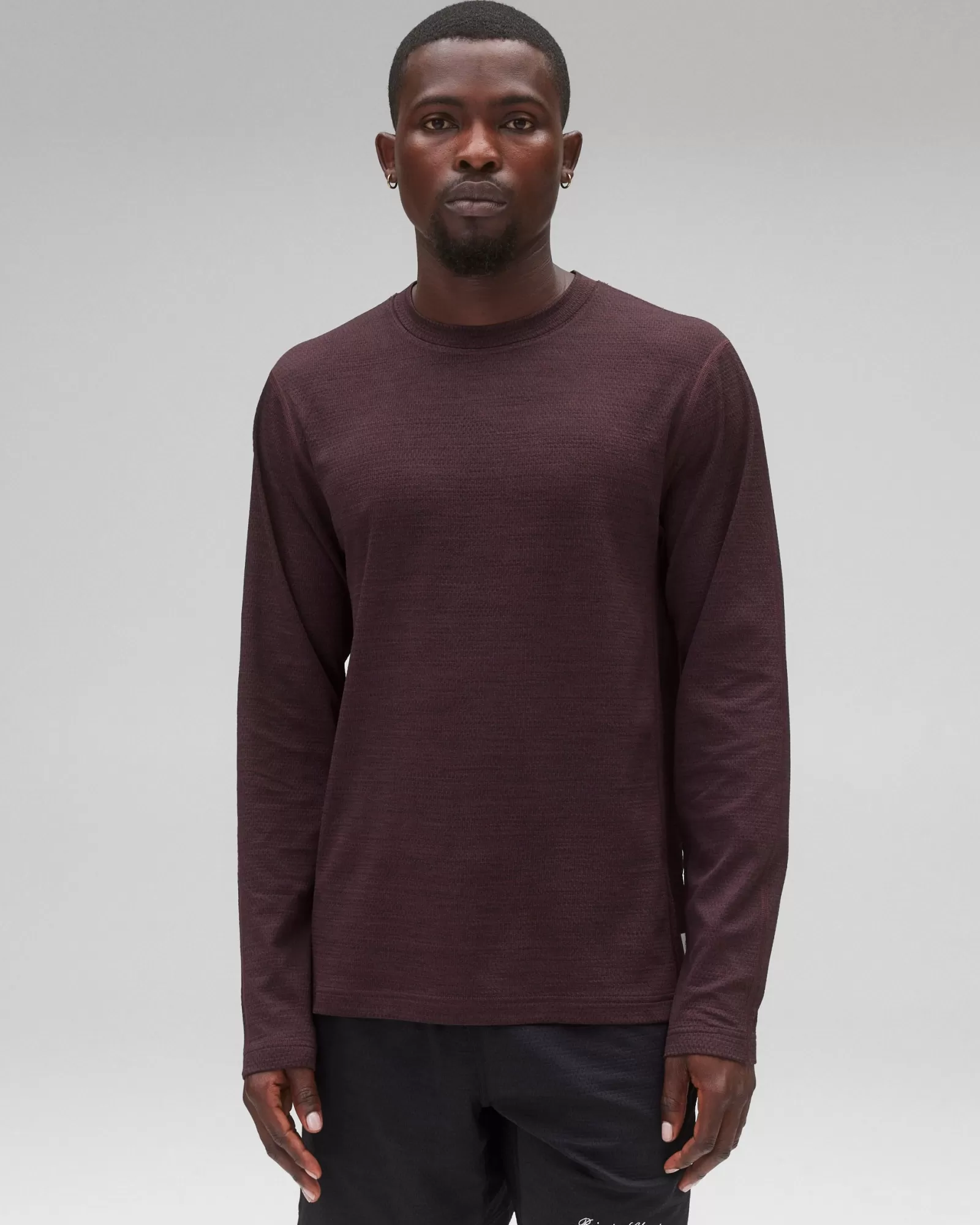 Reigning Champ Solotex Mesh Tiebreak Long Sleeve