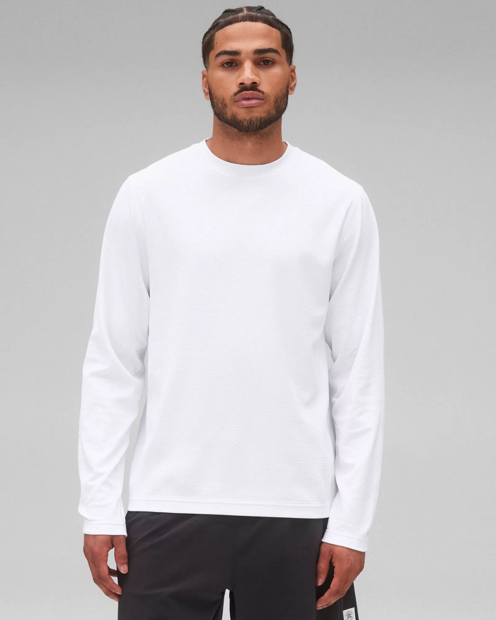 Reigning Champ Solotex Mesh Tiebreak Long Sleeve