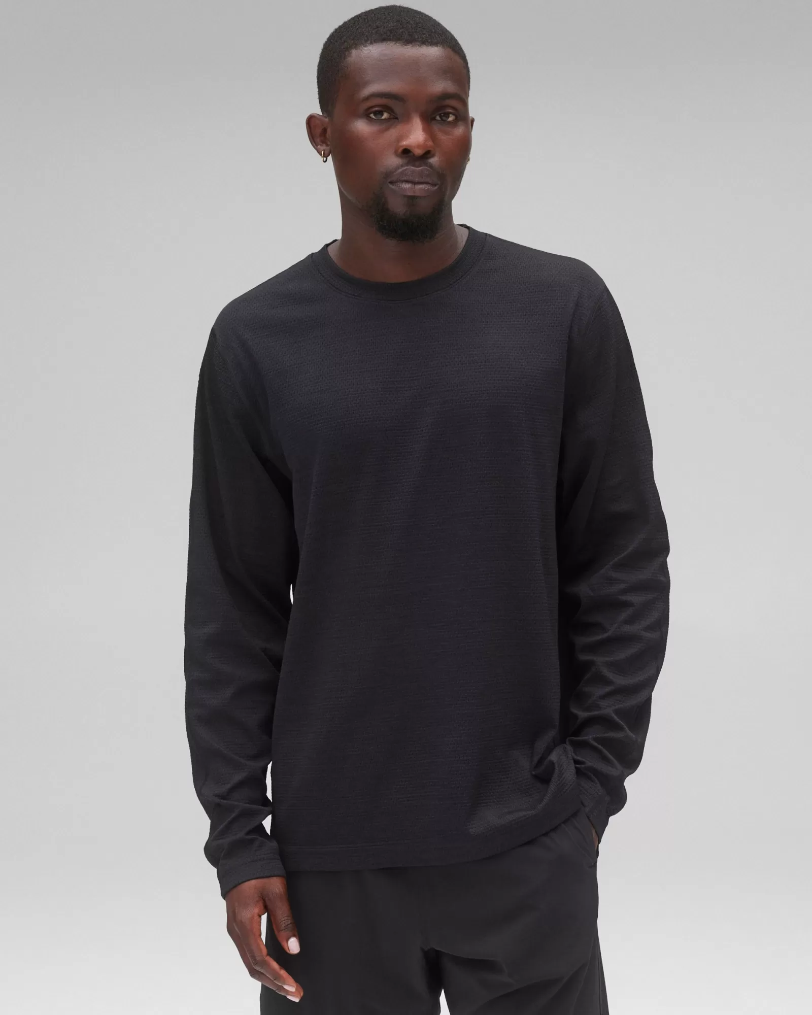 Reigning Champ Solotex Mesh Tiebreak Long Sleeve