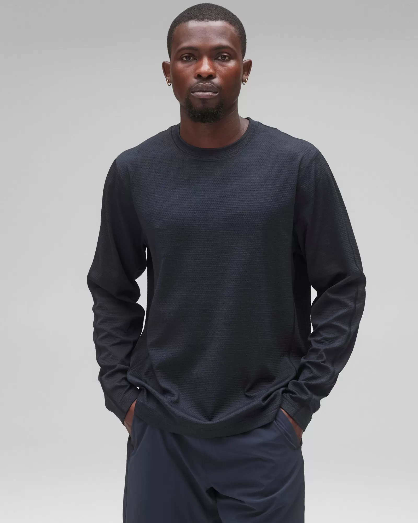 Reigning Champ Solotex Mesh Tiebreak Long Sleeve